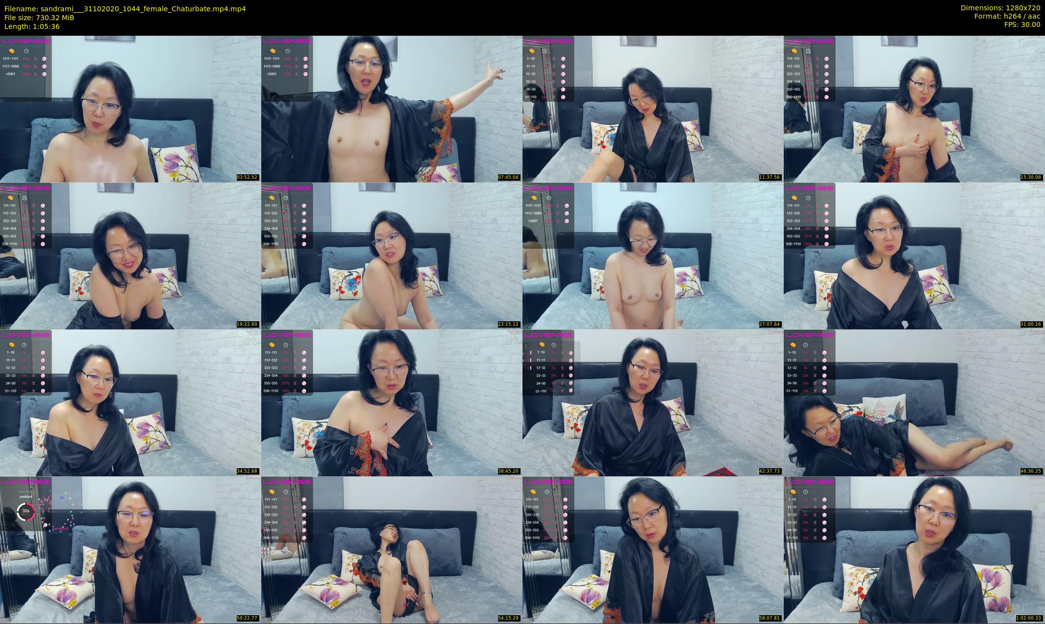sandrami__ — 66 minute Chaturbate female cam show recording, 720p, Oct 31, 2020