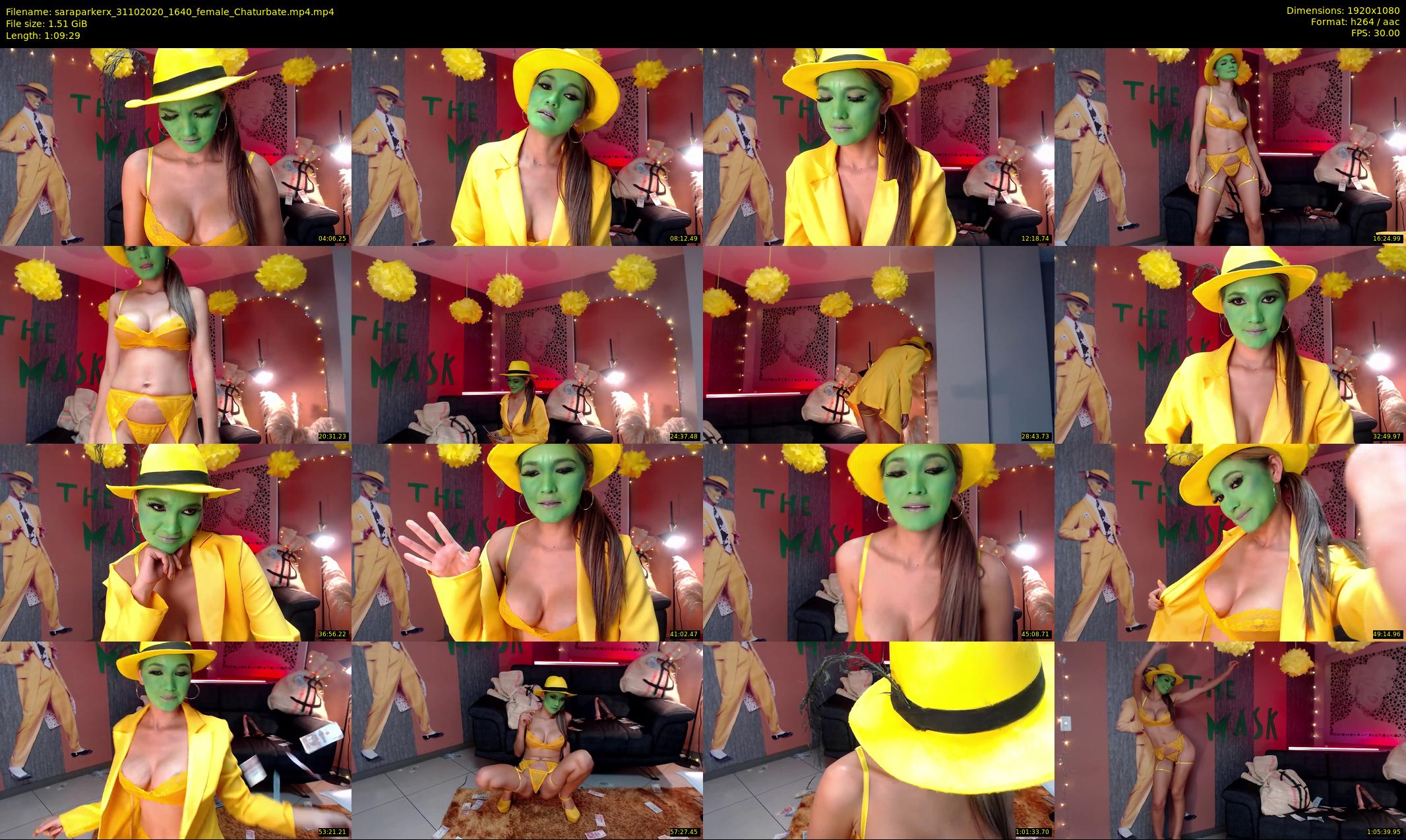 saraparkerx — 70 minute Chaturbate female cam show recording, 1080p, Oct 31, 2020