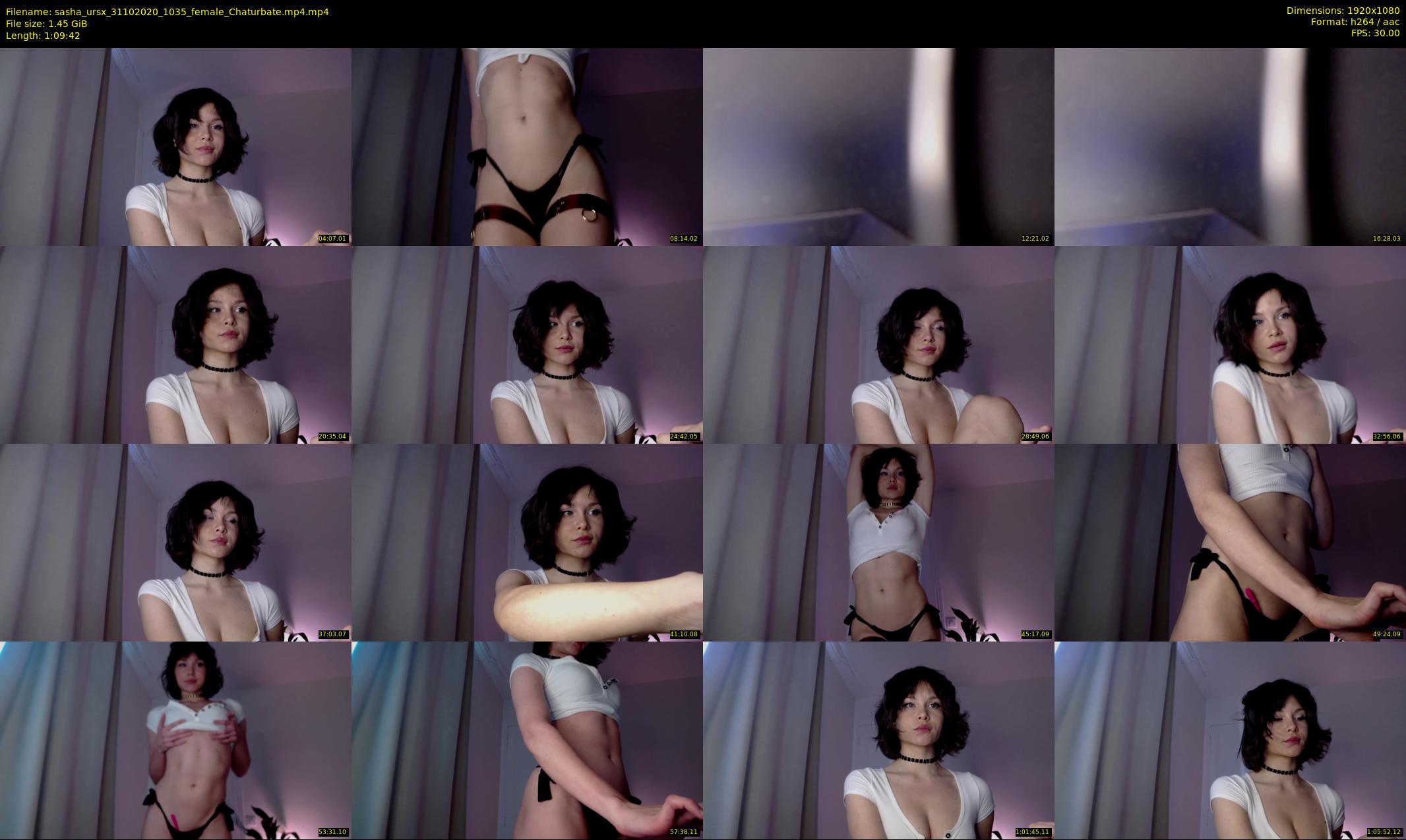 sasha_ursx — 70 minute Chaturbate female cam show recording, 1080p, Oct 31, 2020