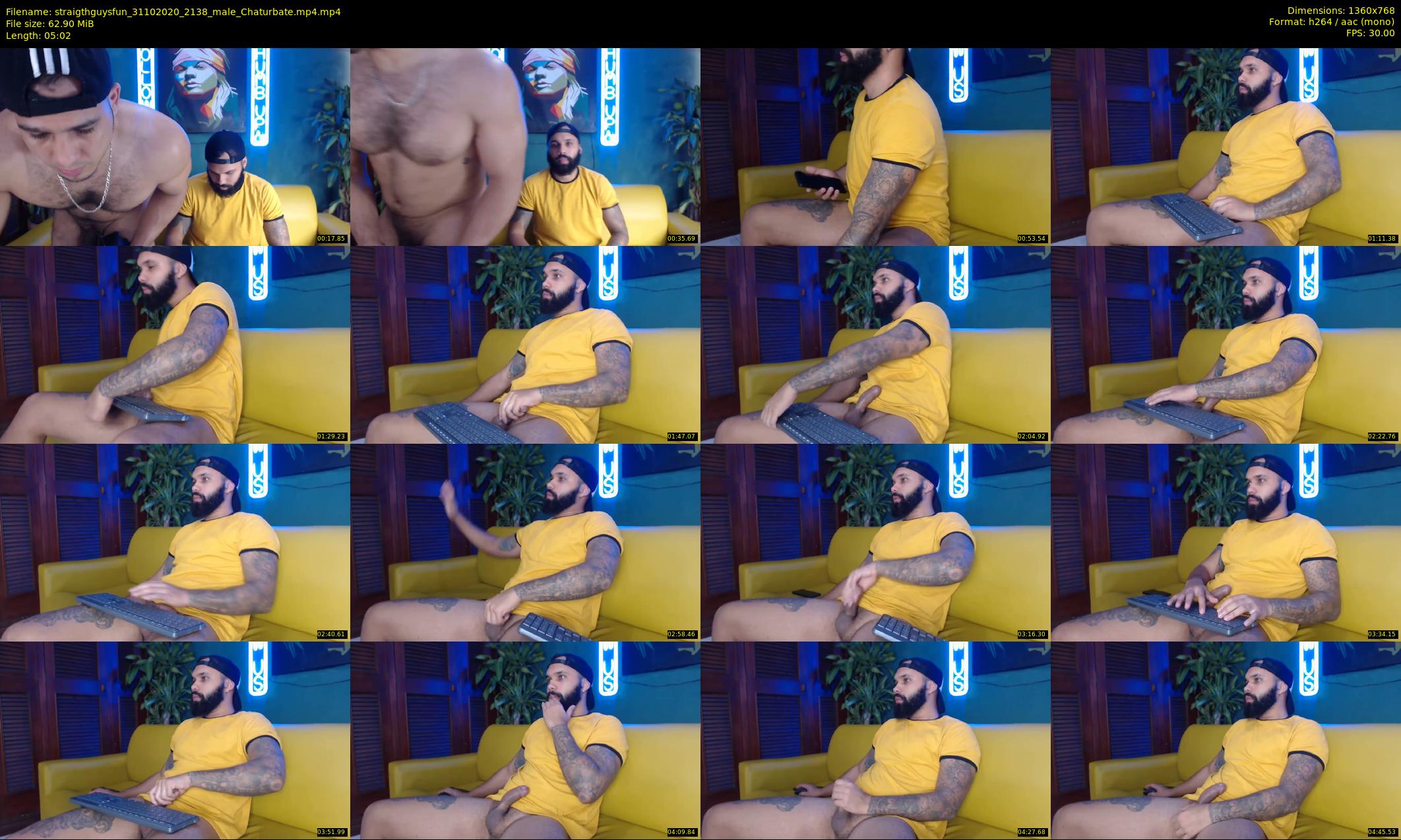 straigthguysfun — 6 minute Chaturbate male cam show recording, 720p, Oct 31, 2020