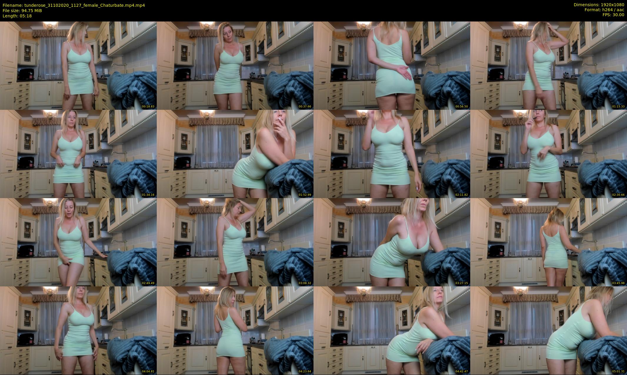 tunderose — 6 minute Chaturbate female cam show recording, 1080p, Oct 31, 2020