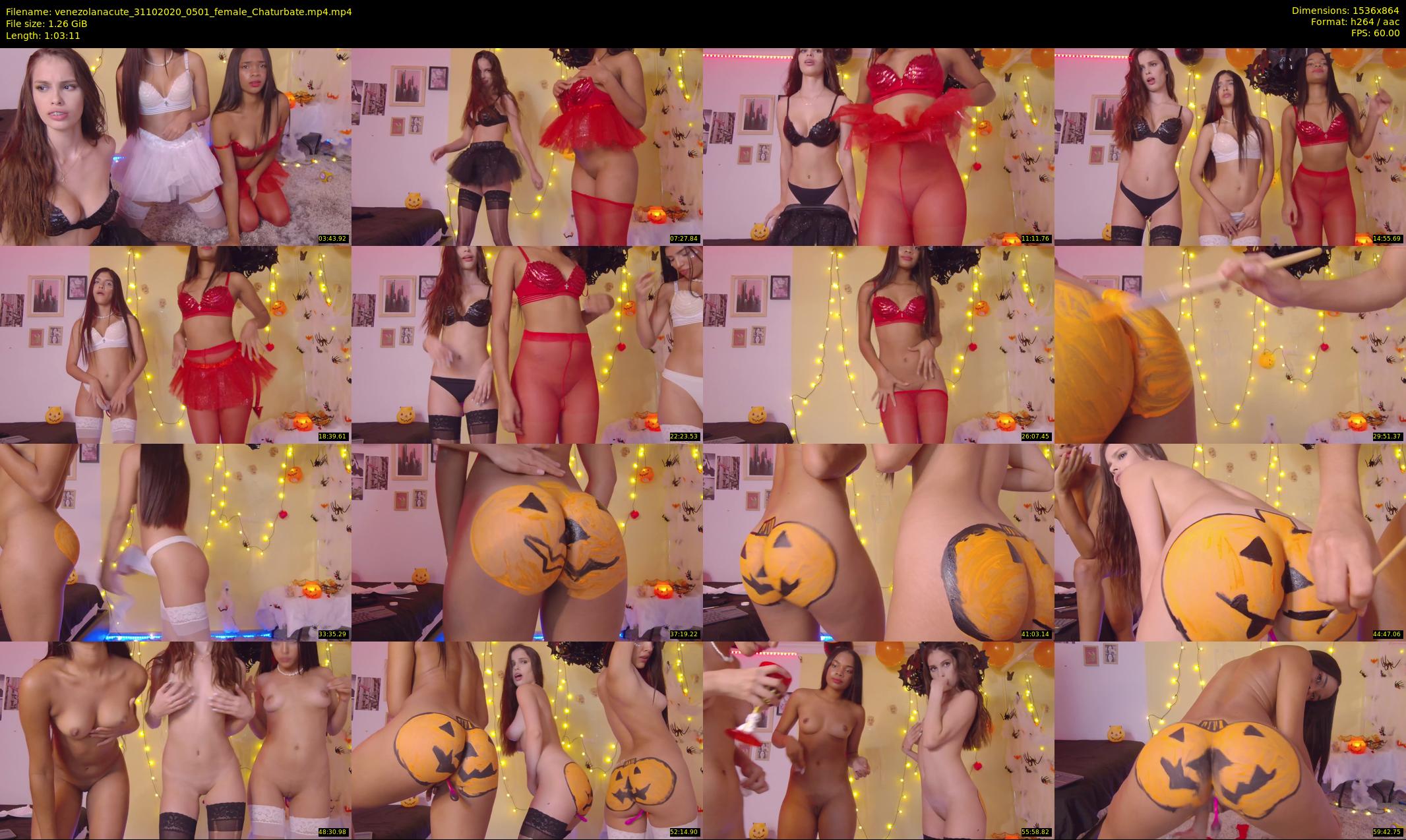venezolanacute — 64 minute Chaturbate female cam show recording, 720p, Oct 31, 2020