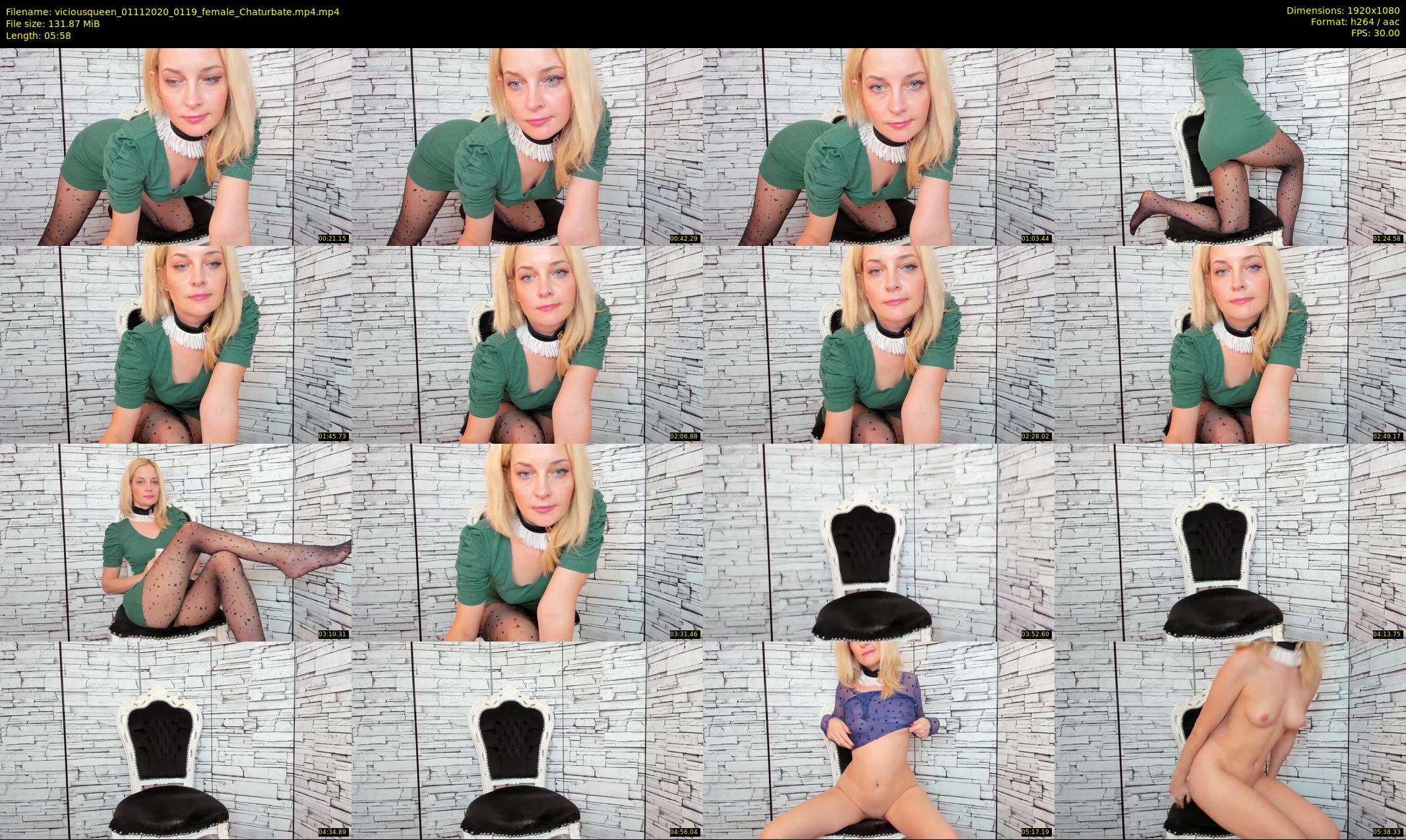 viciousqueen — 6 minute Chaturbate female cam show recording, 1080p, Nov 1, 2020