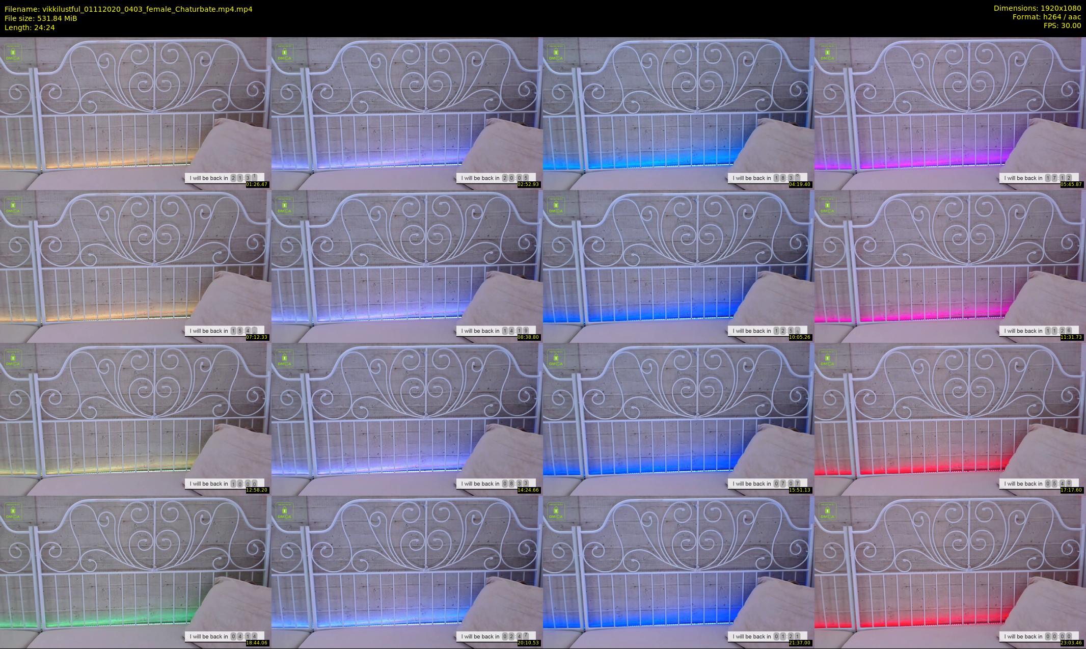 vikkilustful — 25 minute Chaturbate female cam show recording, 1080p, Nov 1, 2020