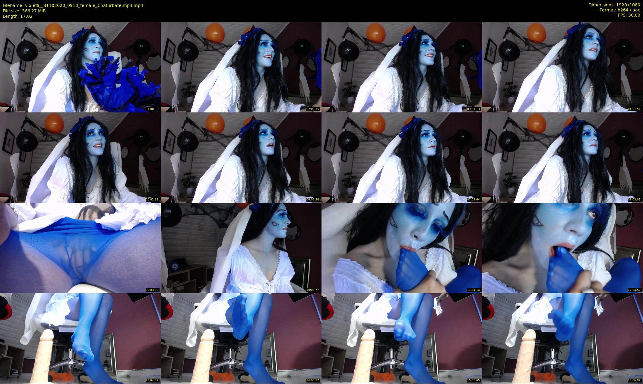 violetli_ — 18 minute Chaturbate female cam show recording, 1080p, Oct 31, 2020