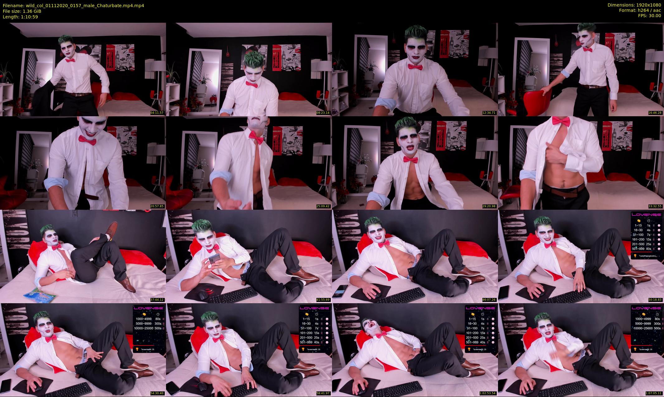 wild_col — 71 minute Chaturbate male cam show recording, 1080p, Nov 1, 2020