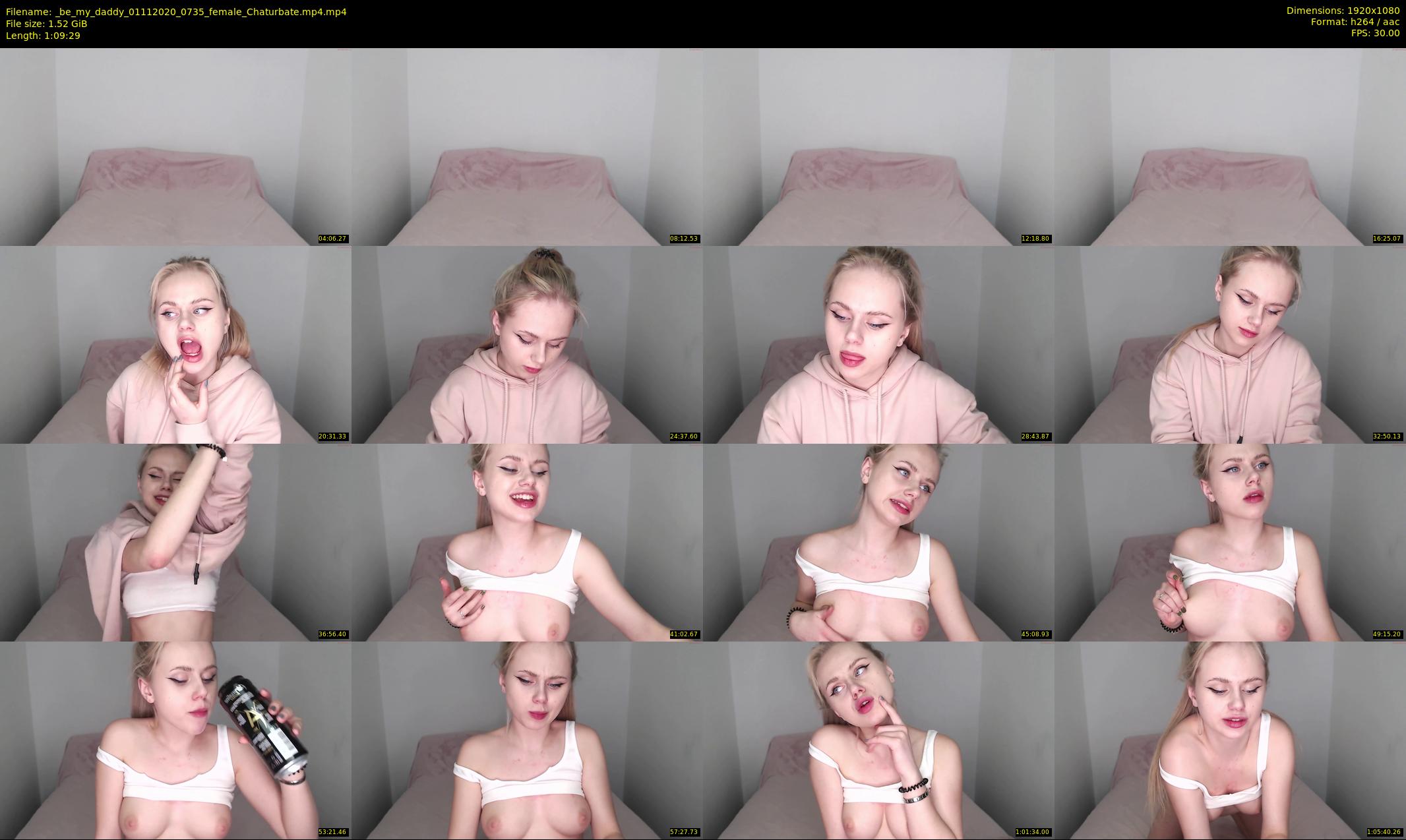 _be_my_daddy — 70 minute Chaturbate female cam show recording, 1080p, Nov 1, 2020