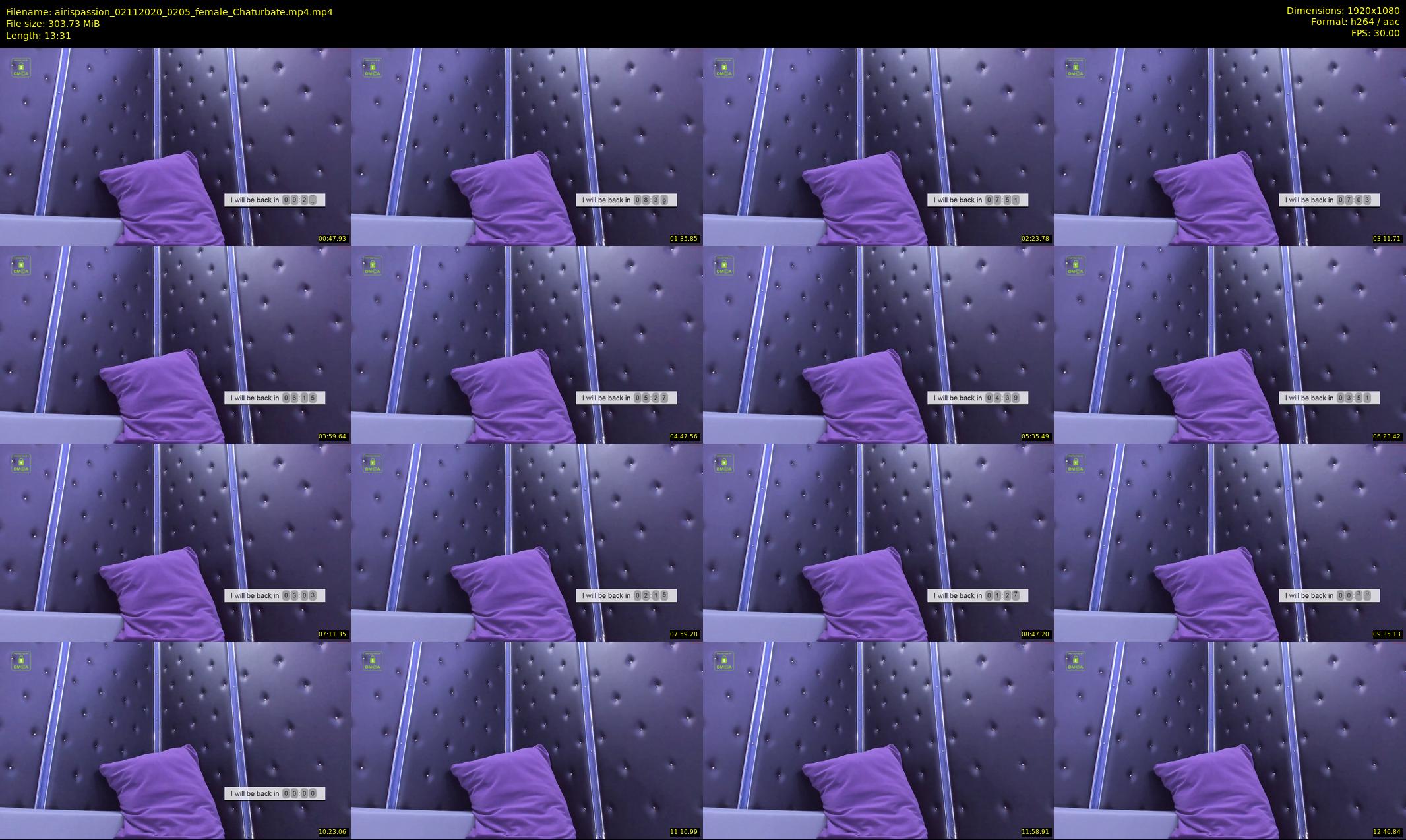 airispassion — 14 minute Chaturbate female cam show recording, 1080p, Nov 2, 2020