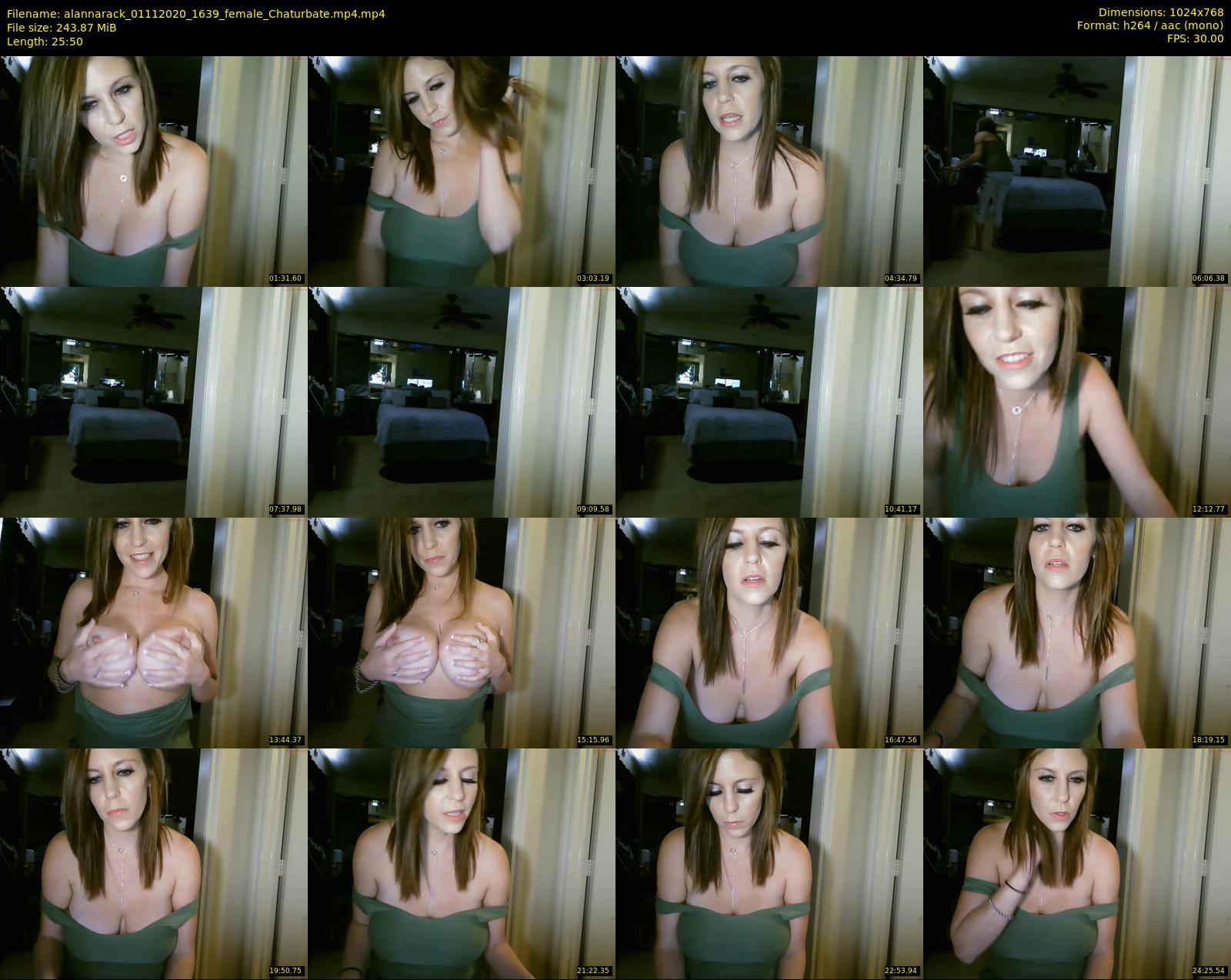 alannarack — 26 minute Chaturbate female cam show recording, 720p, Nov 1, 2020