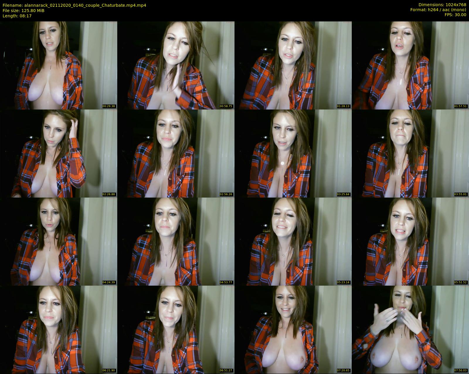 alannarack — 9 minute Chaturbate female cam show recording, 720p, Nov 2, 2020