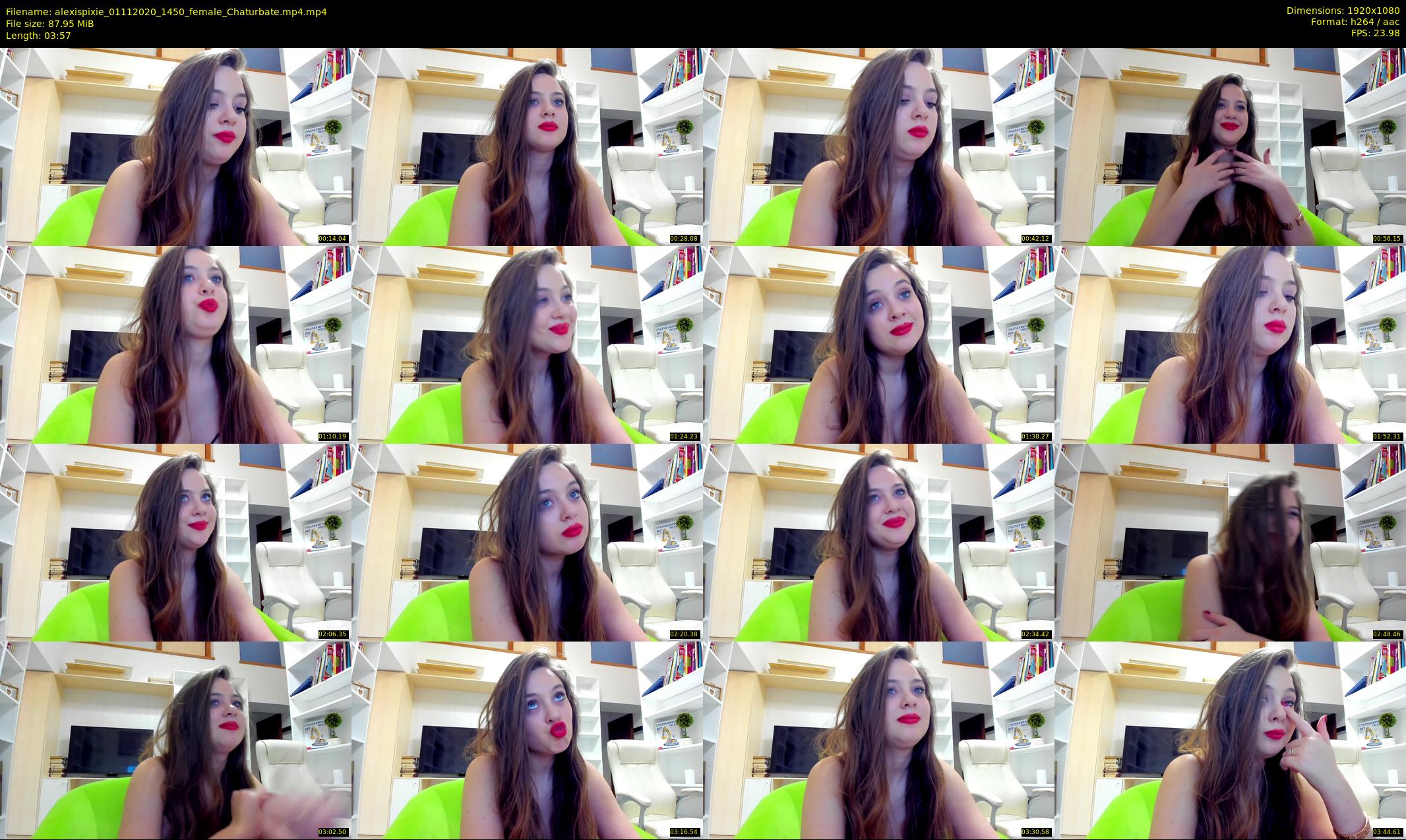 alexispixie — 4 minute Chaturbate female cam show recording, 1080p, Nov 1, 2020