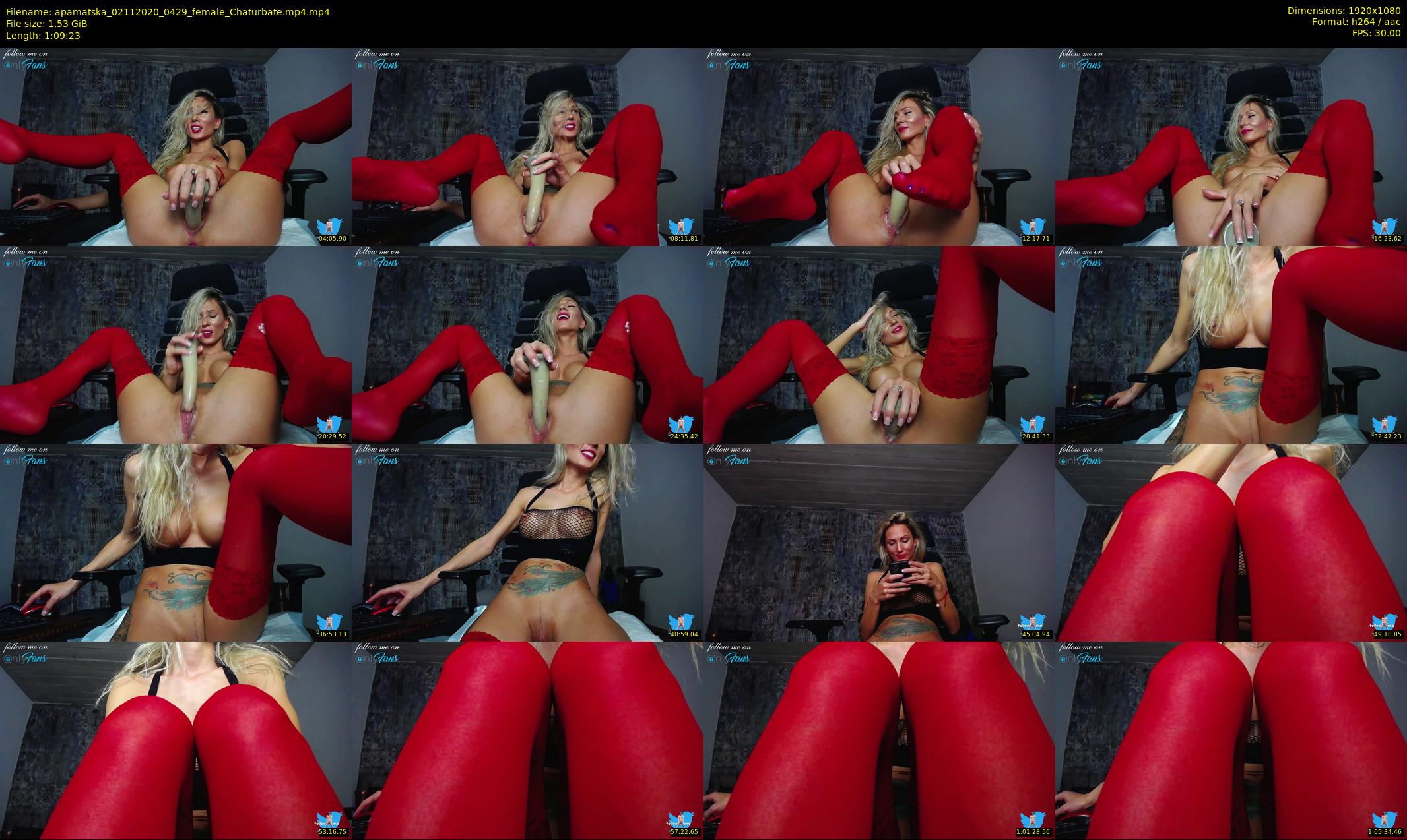 apamatska — 70 minute Chaturbate female cam show recording, 1080p, Nov 2, 2020