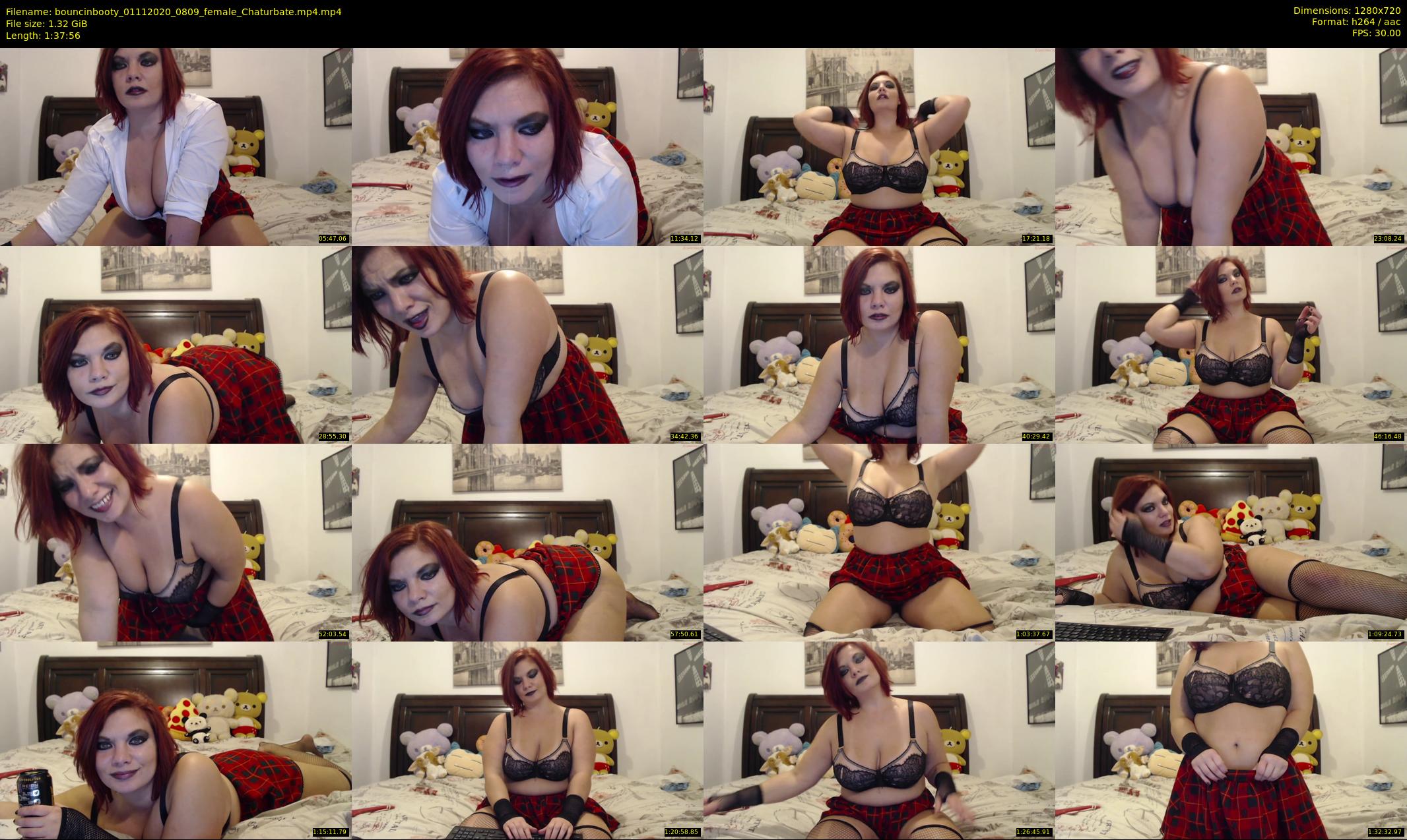 bouncinbooty — 98 minute Chaturbate female cam show recording, 720p, Nov 1, 2020