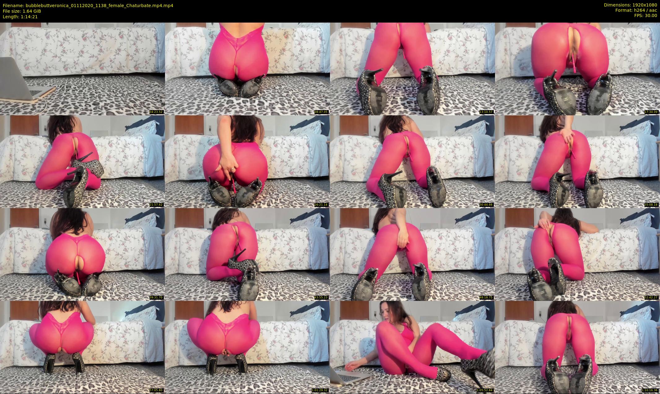 bubblebuttveronica — 75 minute Chaturbate female cam show recording, 1080p, Nov 1, 2020