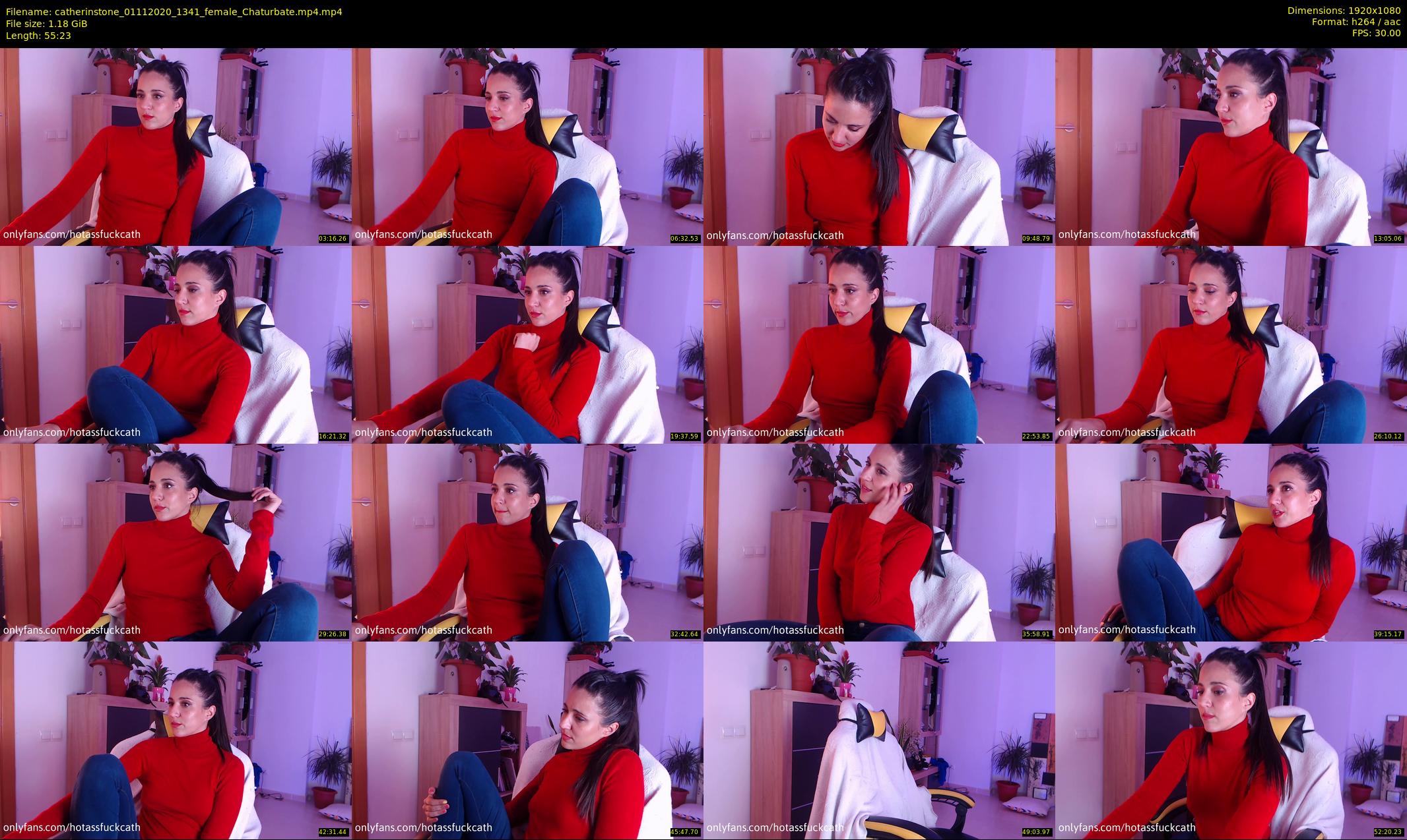 catherinstone — 56 minute Chaturbate female cam show recording, 1080p, Nov 1, 2020