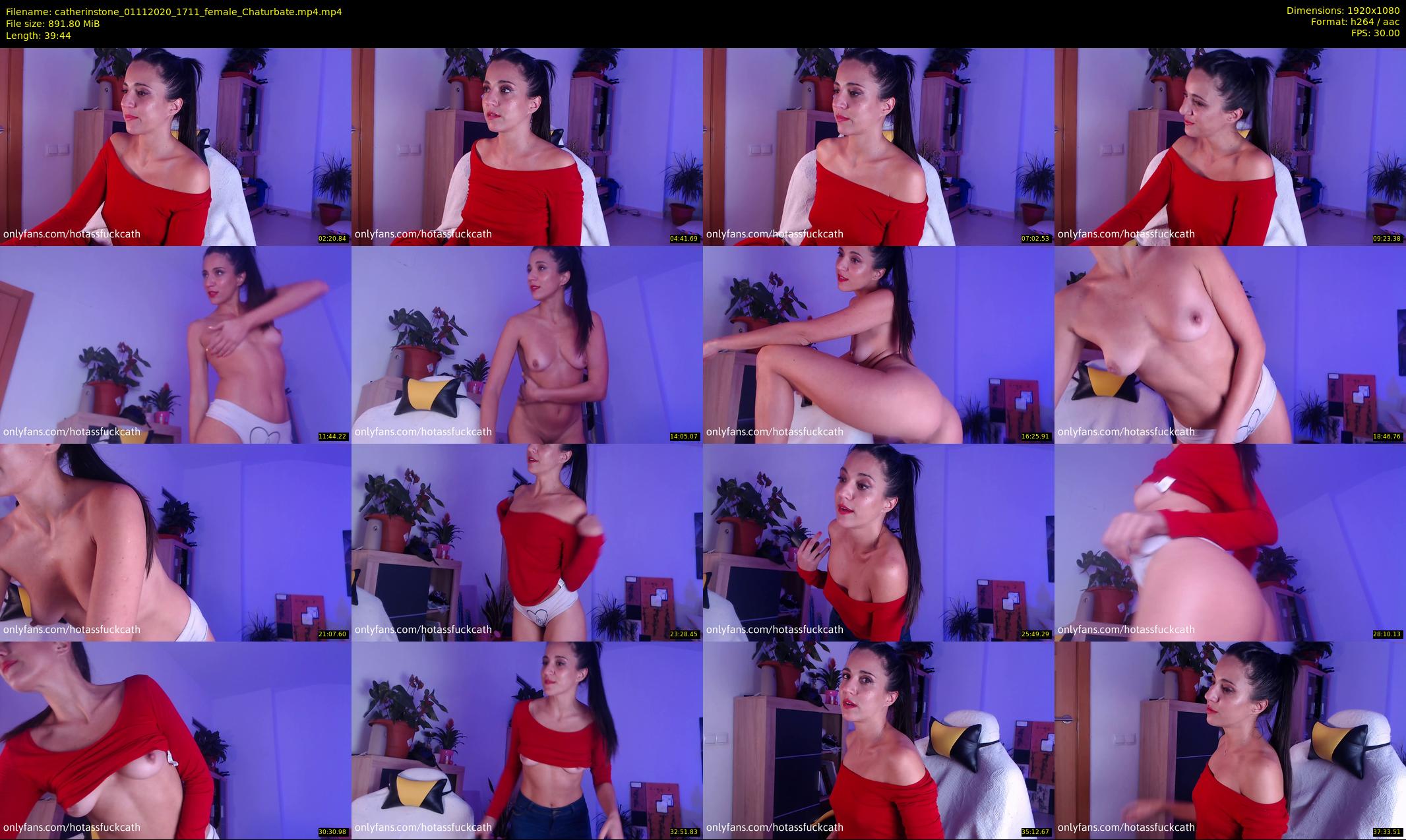 catherinstone — 40 minute Chaturbate female cam show recording, 1080p, Nov 1, 2020