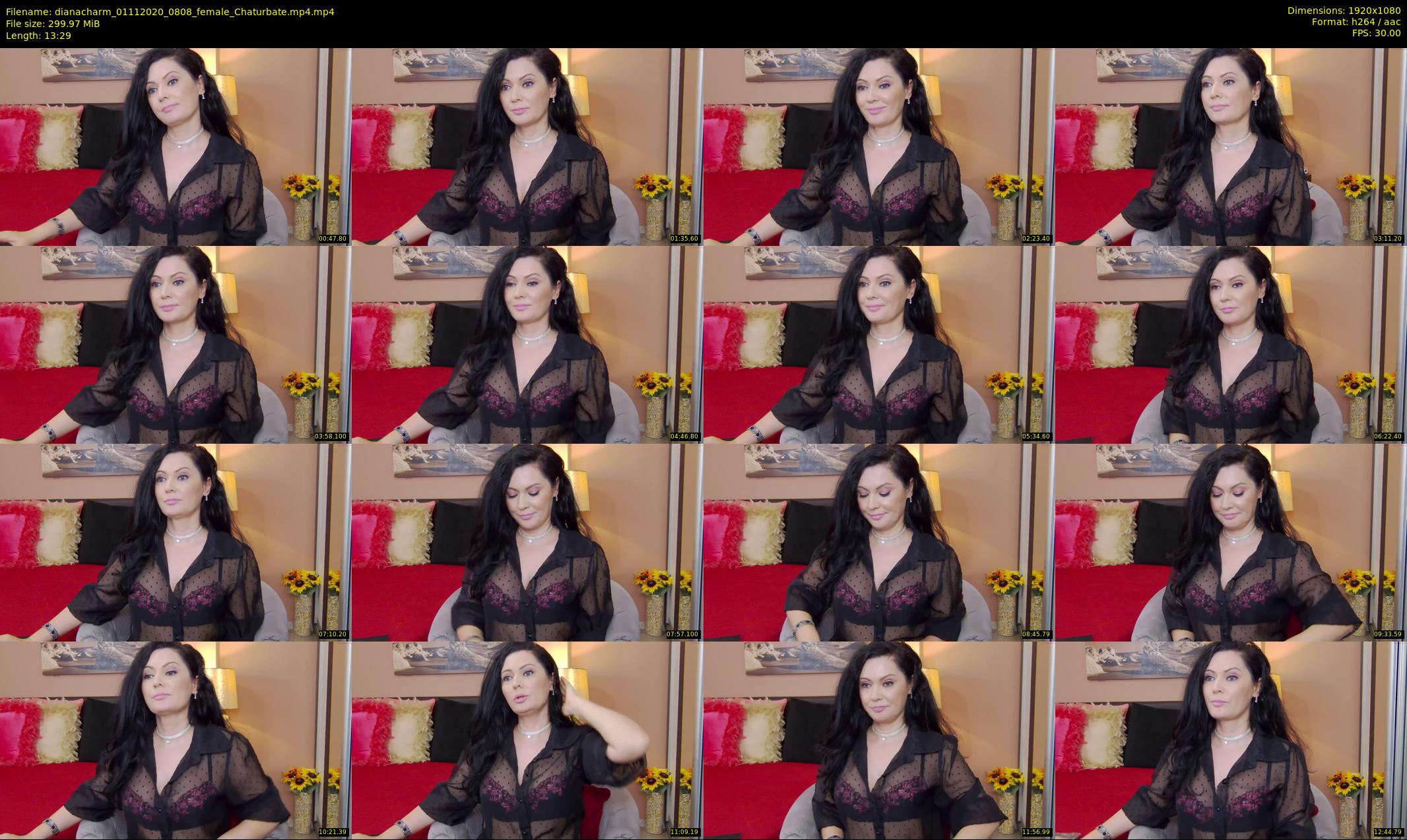 dianacharm — 14 minute Chaturbate female cam show recording, 1080p, Nov 1, 2020