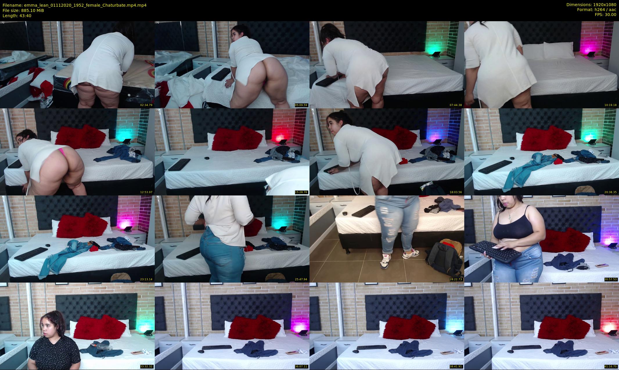 emma_lean — 44 minute Chaturbate female cam show recording, 1080p, Nov 1, 2020