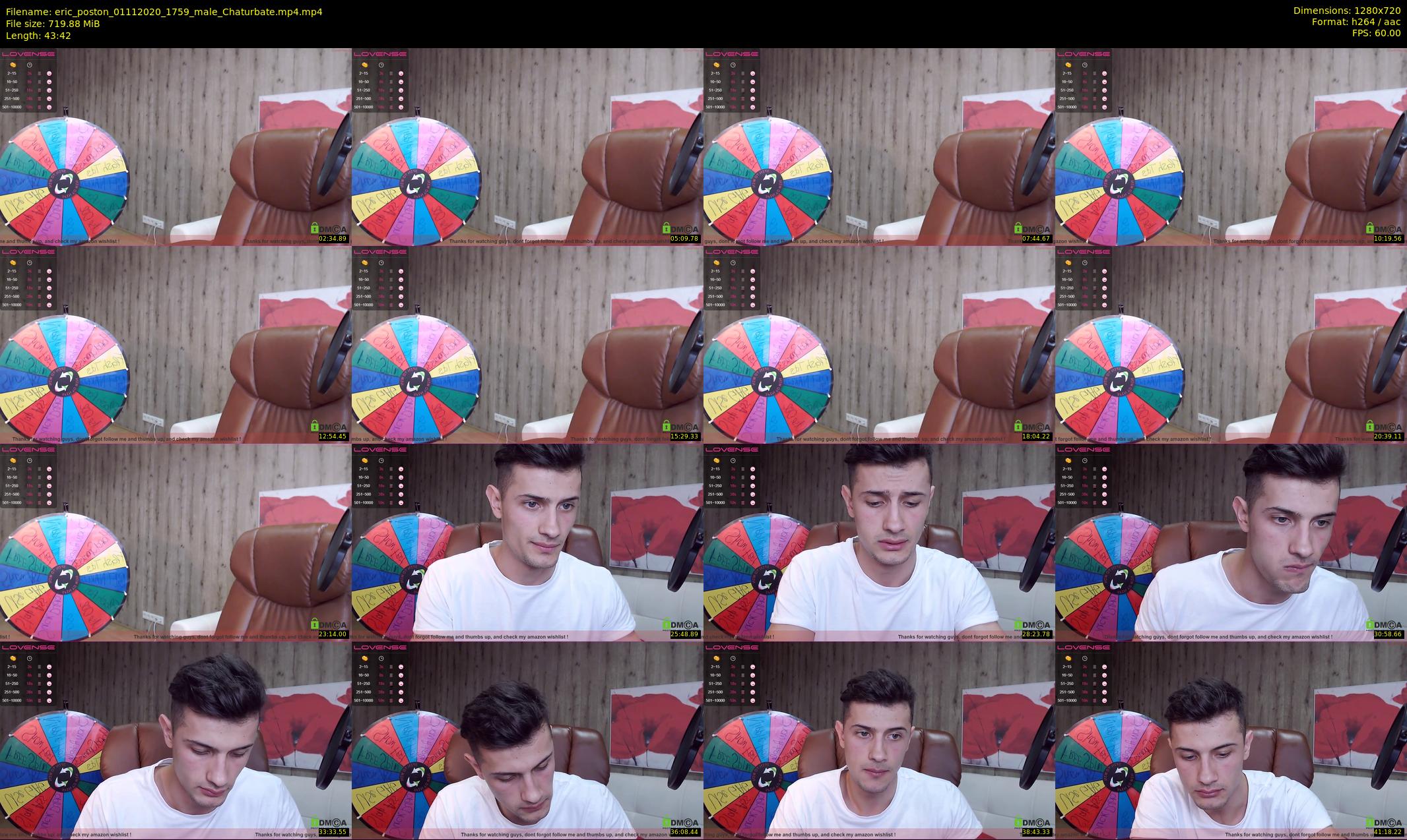 eric_poston — 44 minute Chaturbate male cam show recording, 720p, Nov 1, 2020