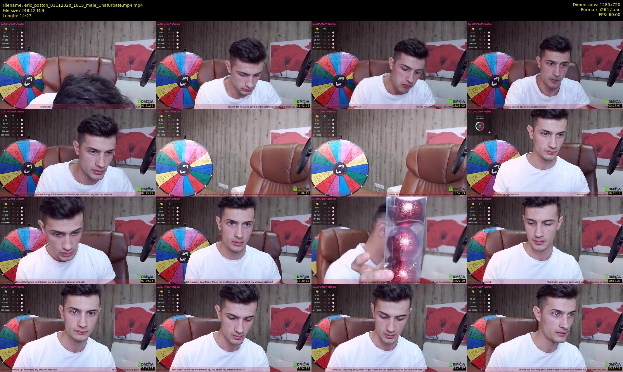 eric_poston — 15 minute Chaturbate male cam show recording, 720p, Nov 1, 2020