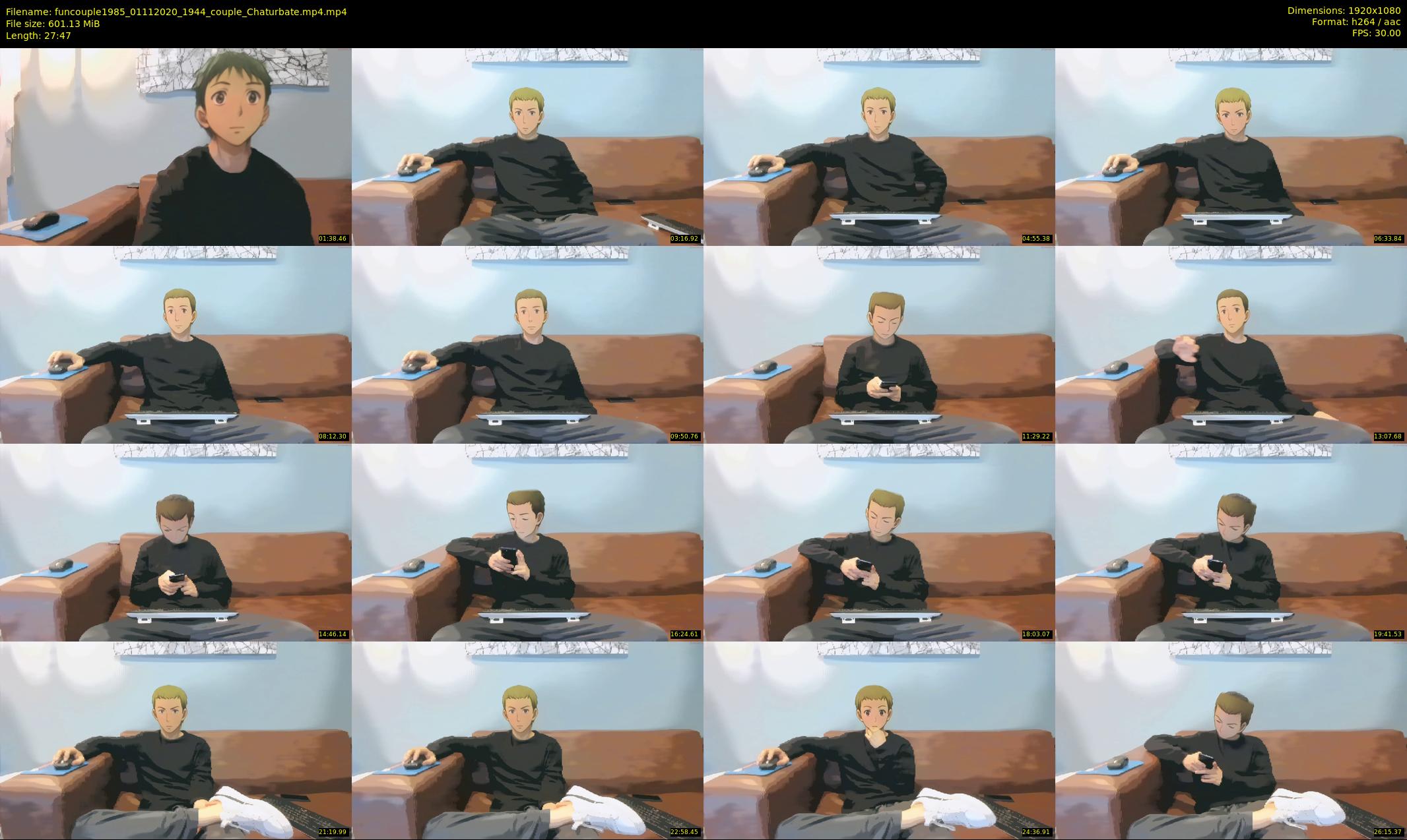 funcouple1985 — 28 minute Chaturbate couple cam show recording, 1080p, Nov 1, 2020