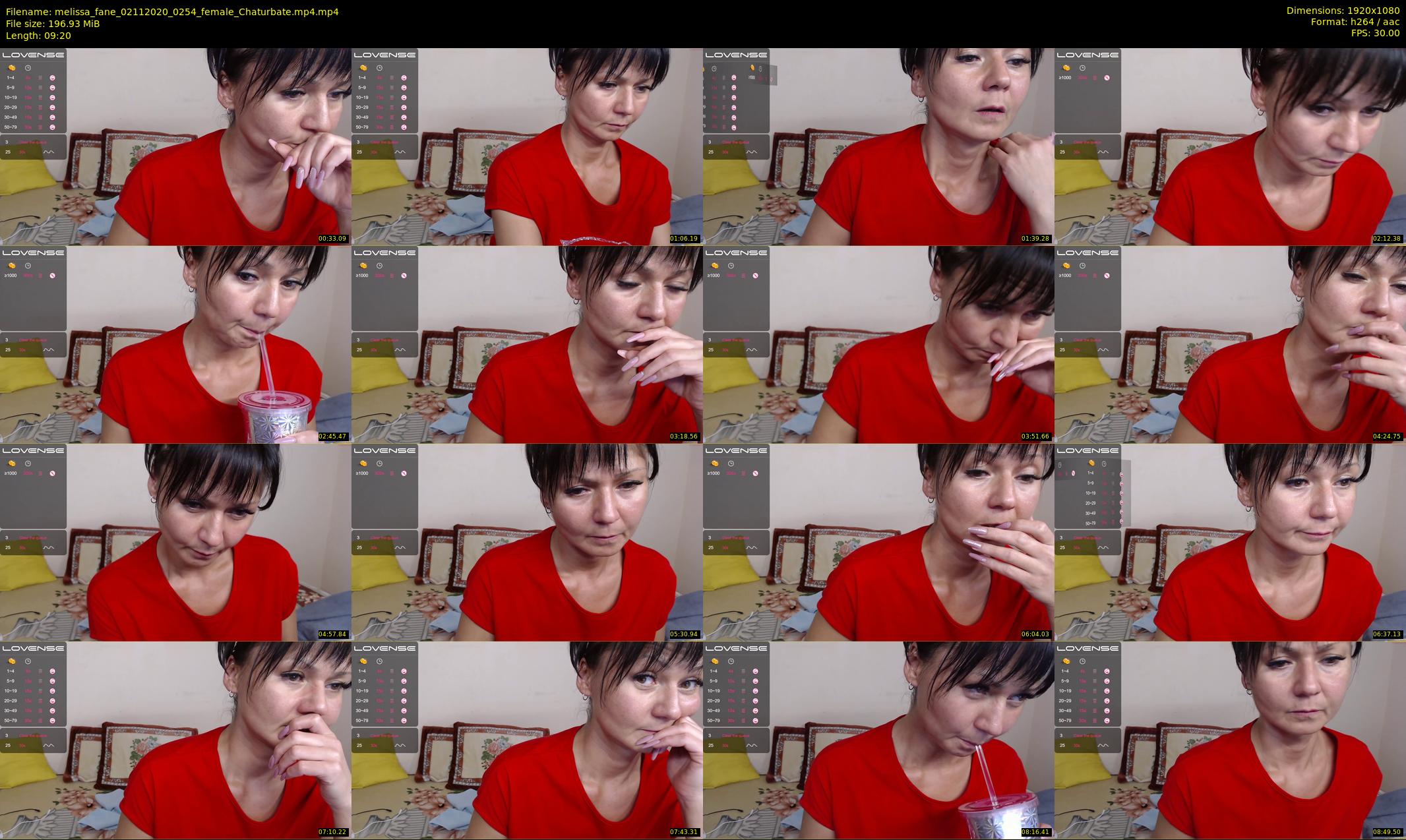 melissa_fane — 10 minute Chaturbate female cam show recording, 1080p, Nov 2, 2020