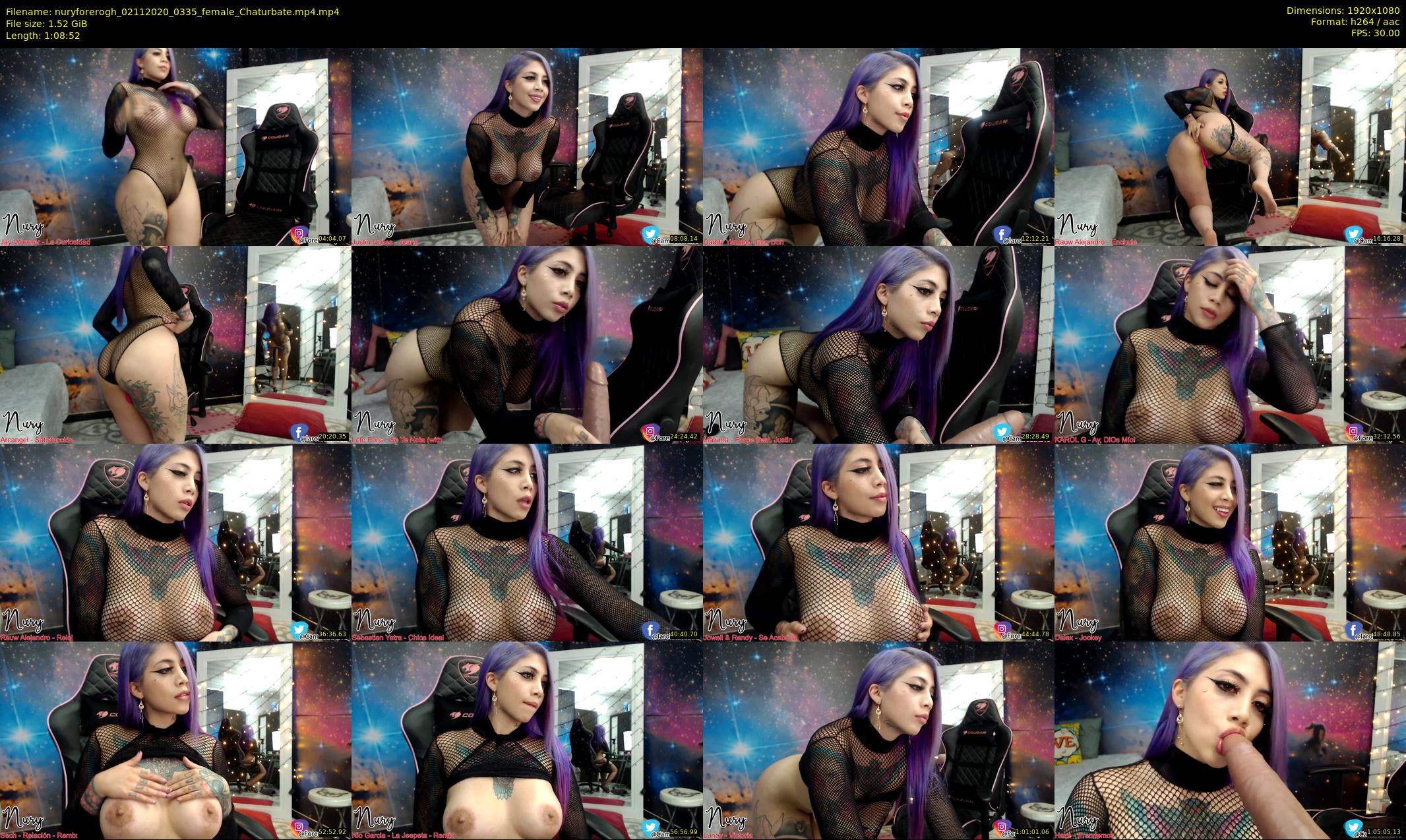 nuryforerogh — 69 minute Chaturbate female cam show recording, 1080p, Nov 2, 2020