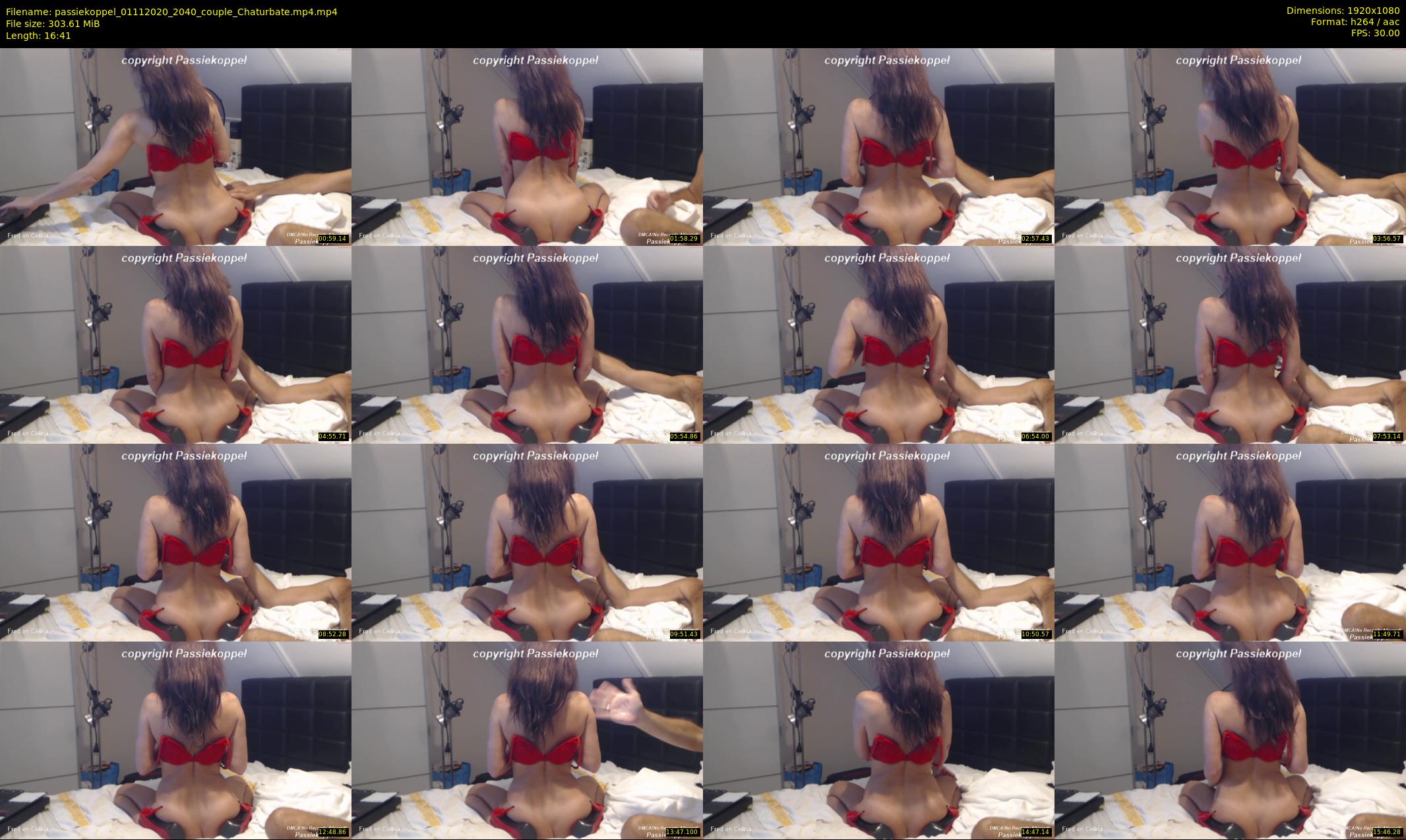 passiekoppel — 17 minute Chaturbate couple cam show recording, 1080p, Nov 1, 2020