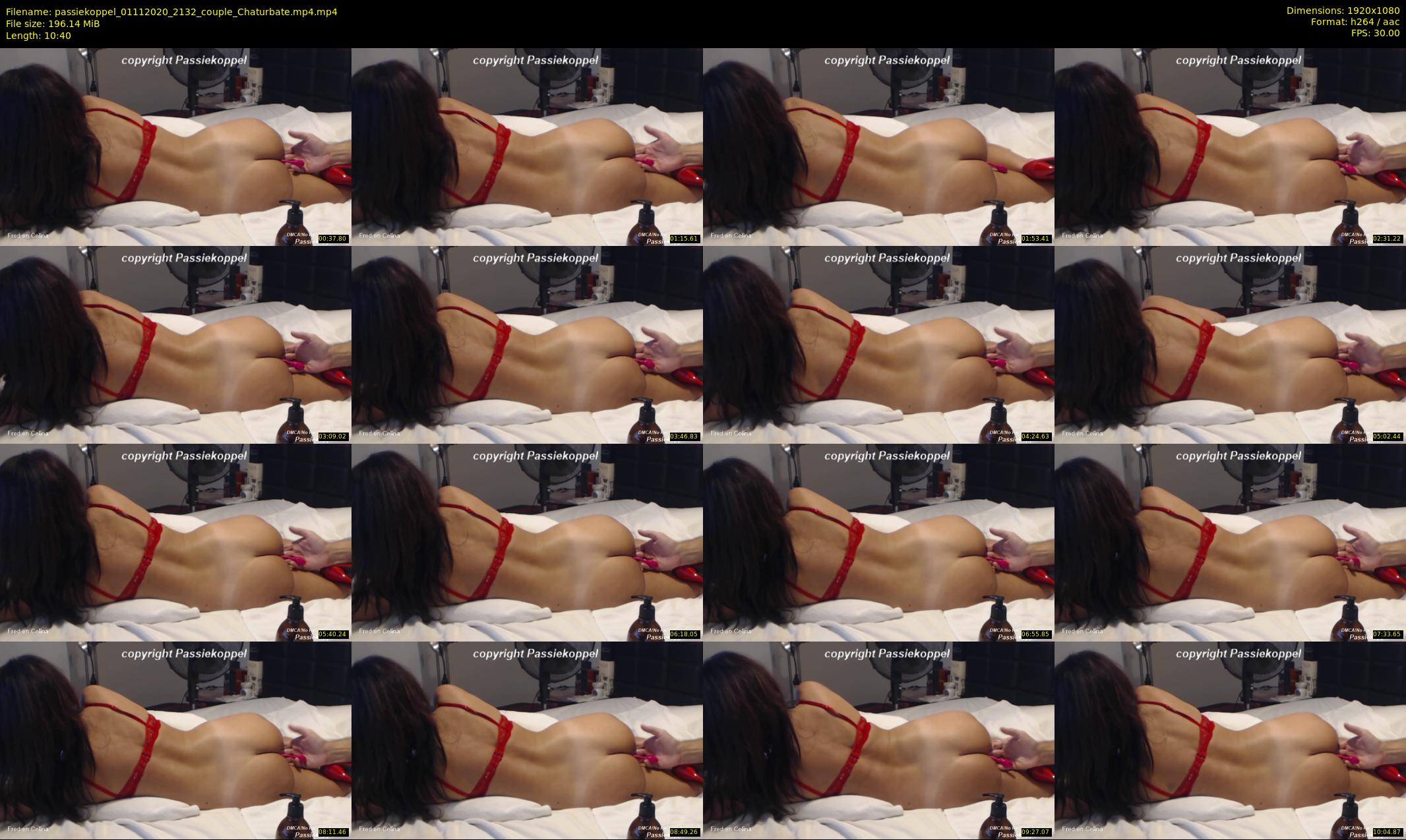 passiekoppel — 11 minute Chaturbate couple cam show recording, 1080p, Nov 1, 2020