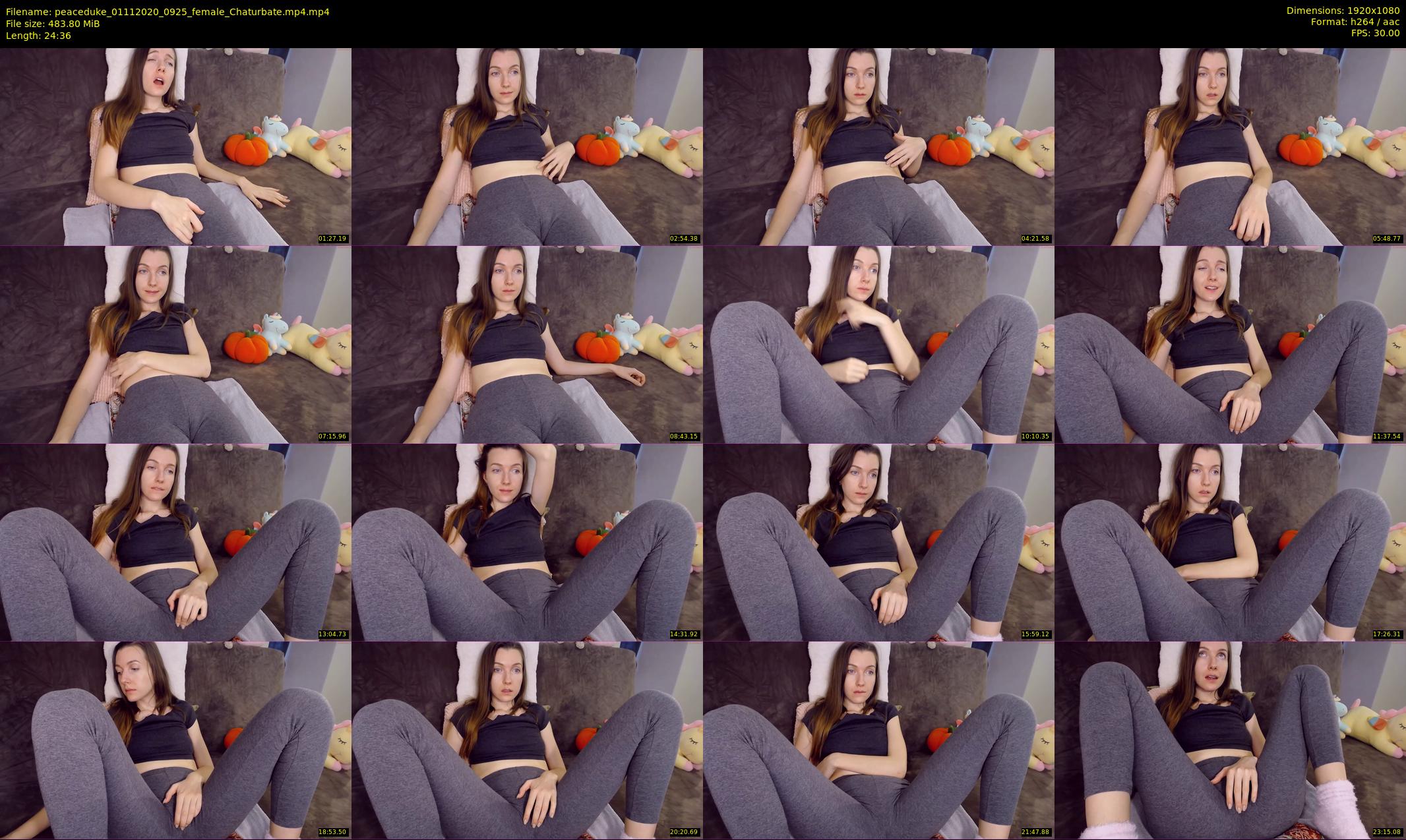 peaceduke — 25 minute Chaturbate female cam show recording, 1080p, Nov 1, 2020
