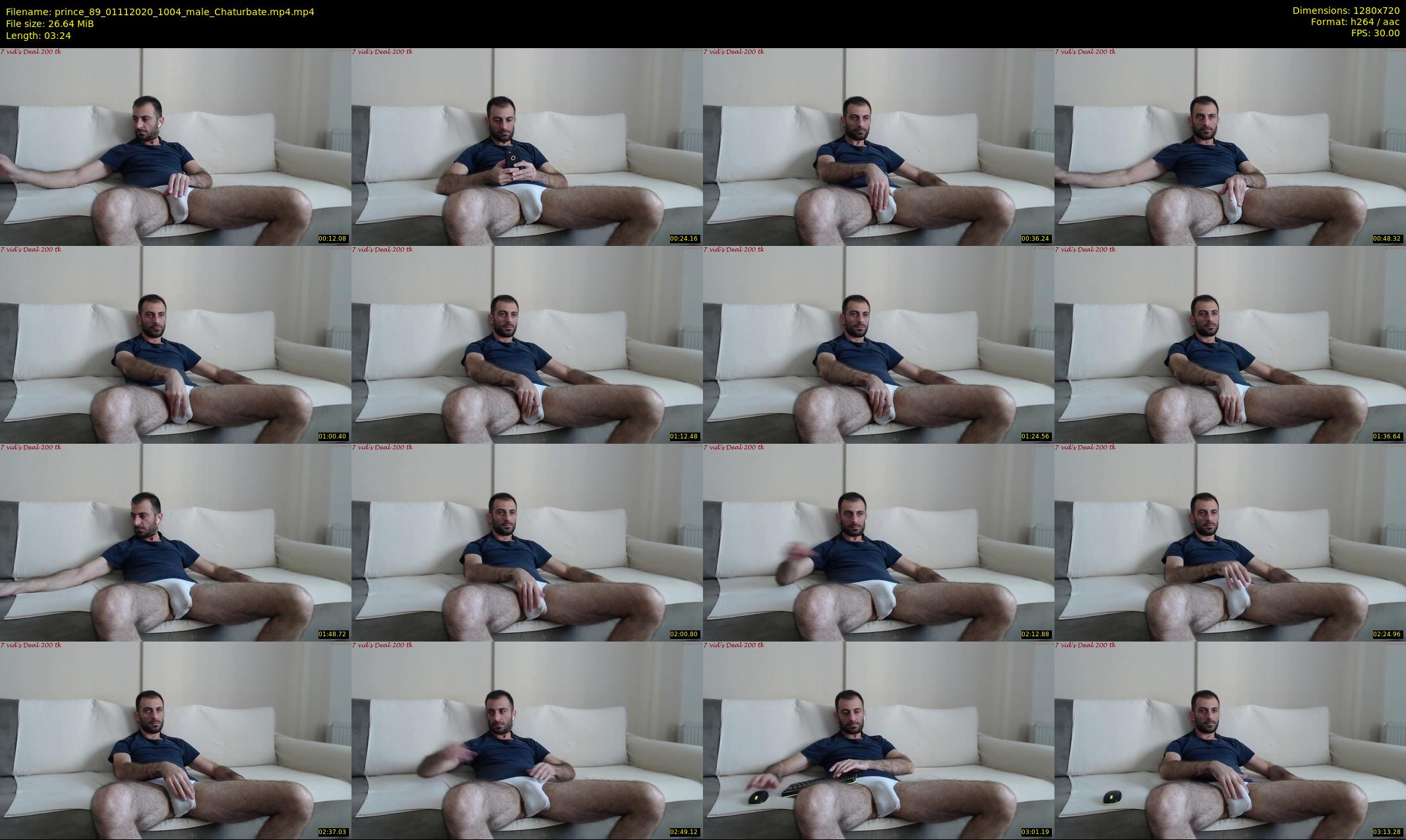 prince_89 — 4 minute Chaturbate male cam show recording, 720p, Nov 1, 2020