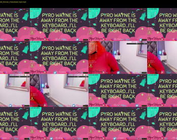 pyrowayne — 29 minute Chaturbate female cam show recording, 720p, Nov 1, 2020