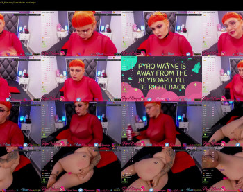 pyrowayne — 59 minute Chaturbate female cam show recording, 720p, Nov 2, 2020
