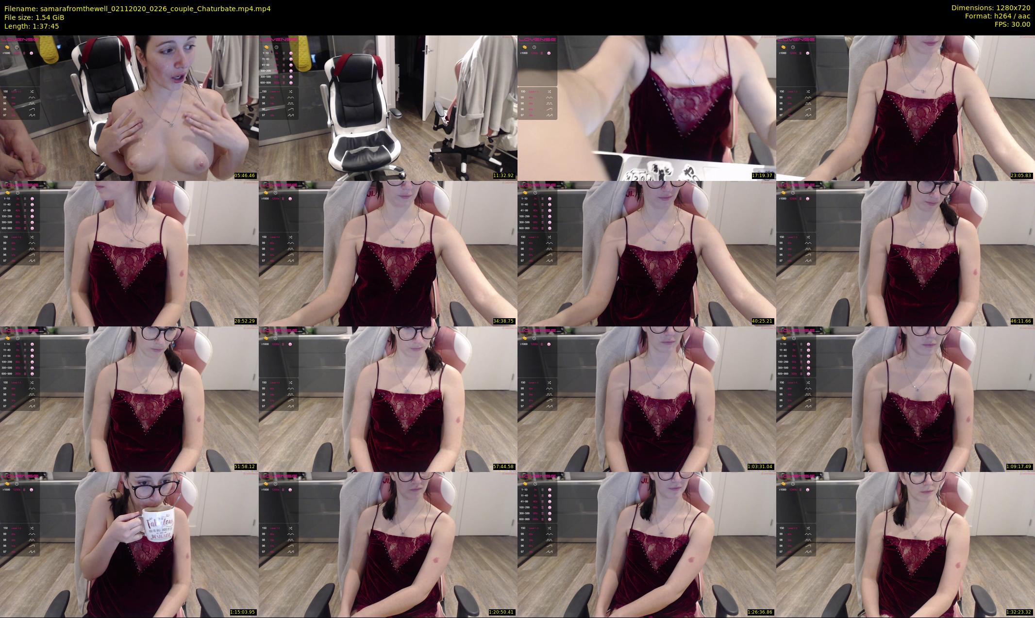 samarafromthewell — 98 minute Chaturbate female cam show recording, 720p, Nov 2, 2020