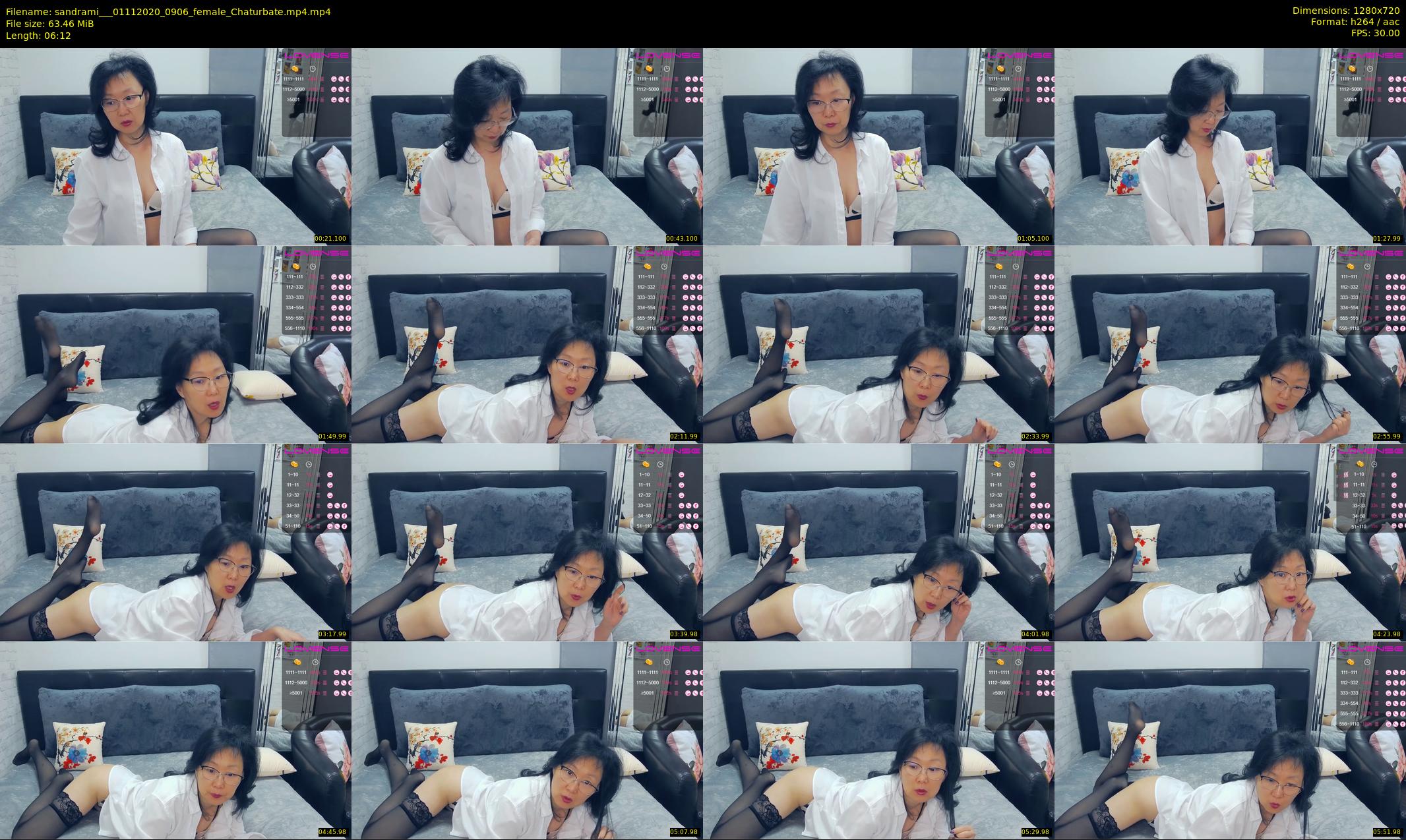 sandrami__ — 7 minute Chaturbate female cam show recording, 720p, Nov 1, 2020