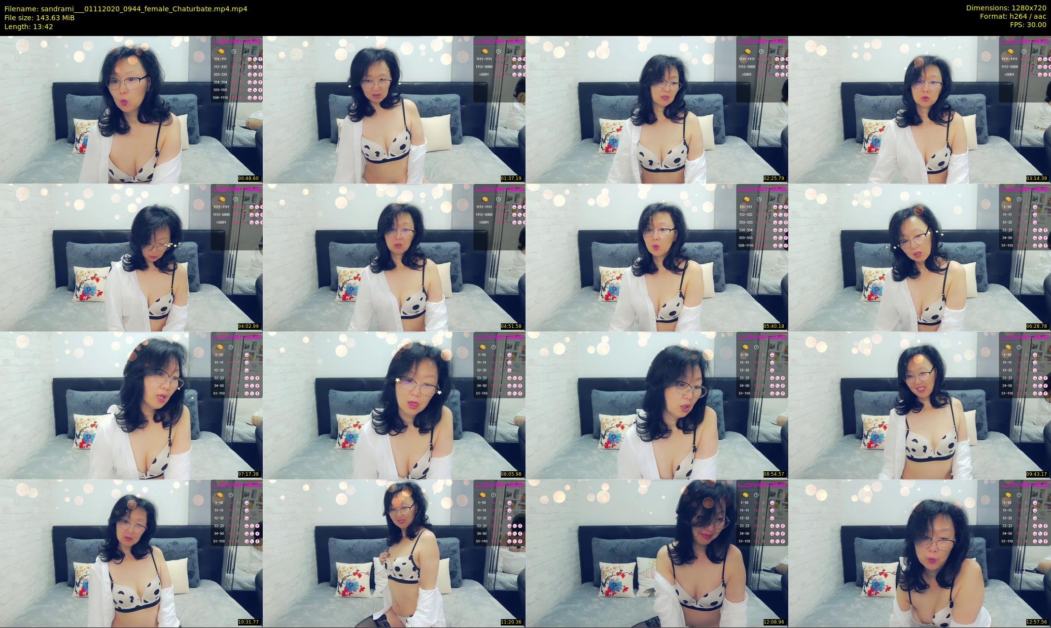sandrami__ — 14 minute Chaturbate female cam show recording, 720p, Nov 1, 2020