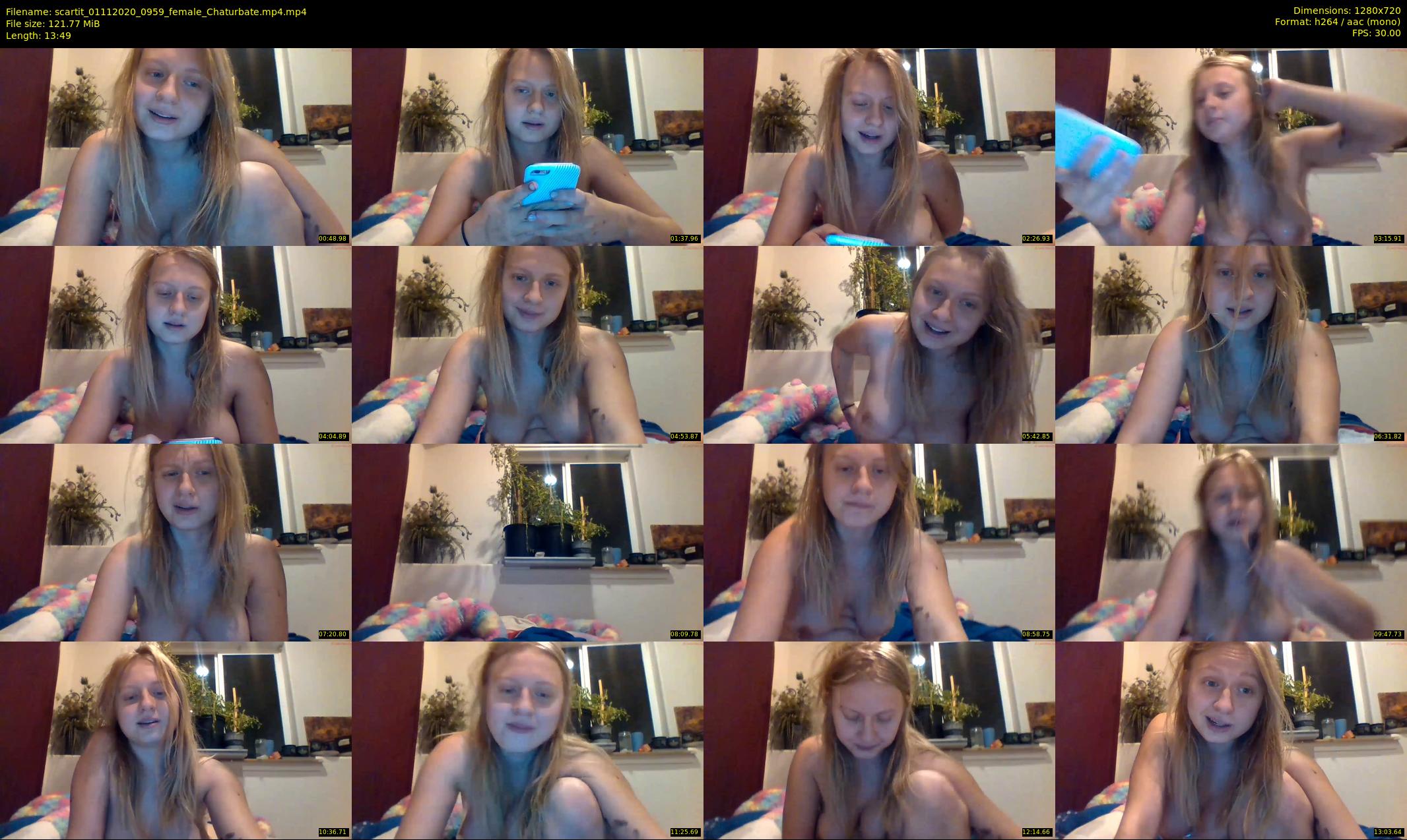 scartit — 14 minute Chaturbate female cam show recording, 720p, Nov 1, 2020
