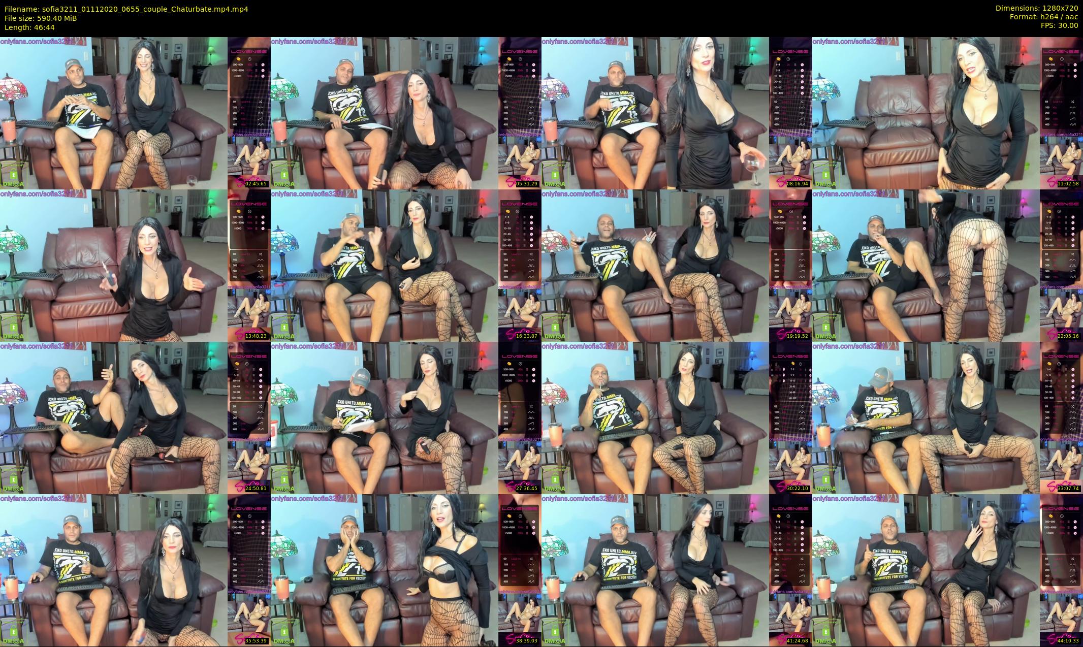 sofia3211 — 47 minute Chaturbate couple cam show recording, 720p, Nov 1, 2020
