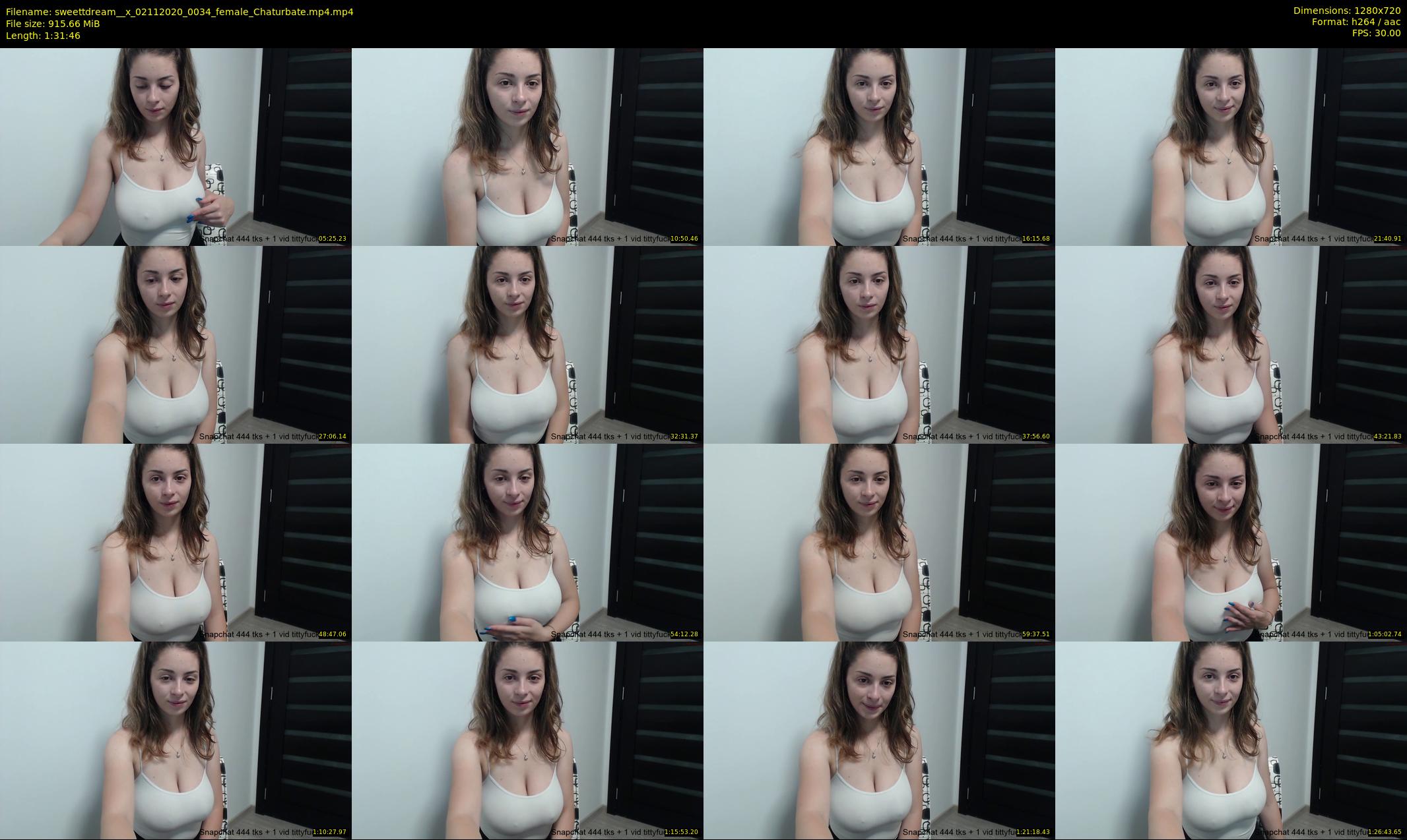 sweettdream__x — 92 minute Chaturbate female cam show recording, 720p, Nov 2, 2020