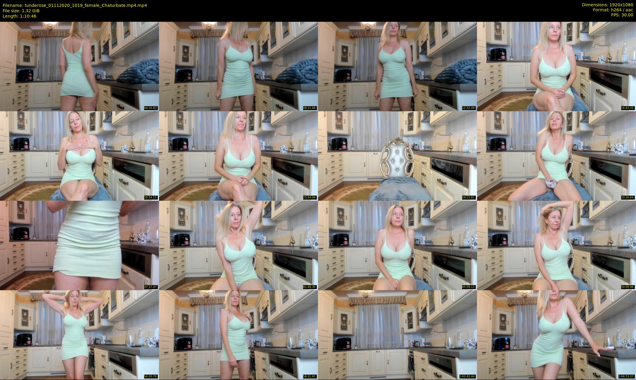tunderose — 71 minute Chaturbate female cam show recording, 1080p, Nov 1, 2020