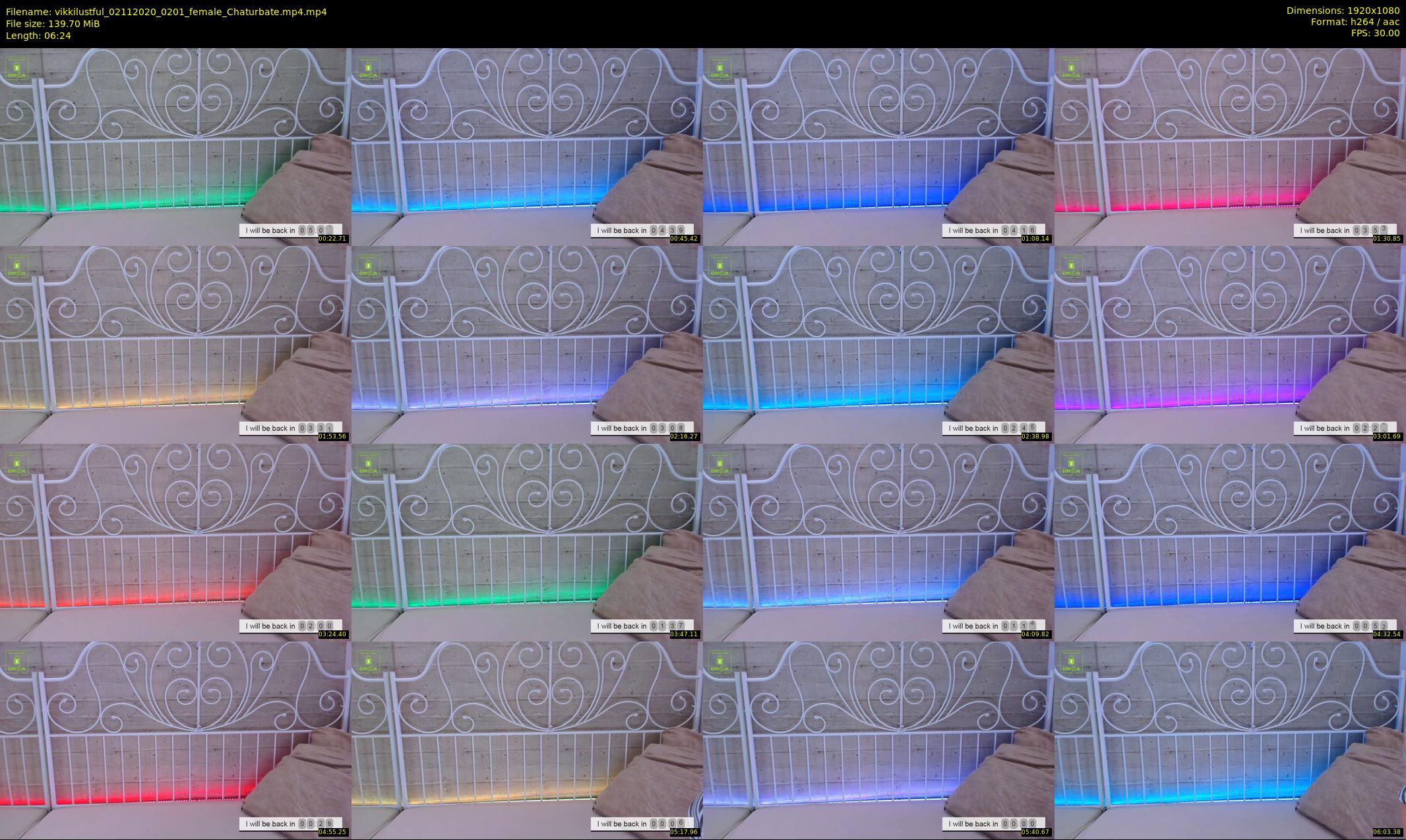 vikkilustful — 7 minute Chaturbate female cam show recording, 1080p, Nov 2, 2020