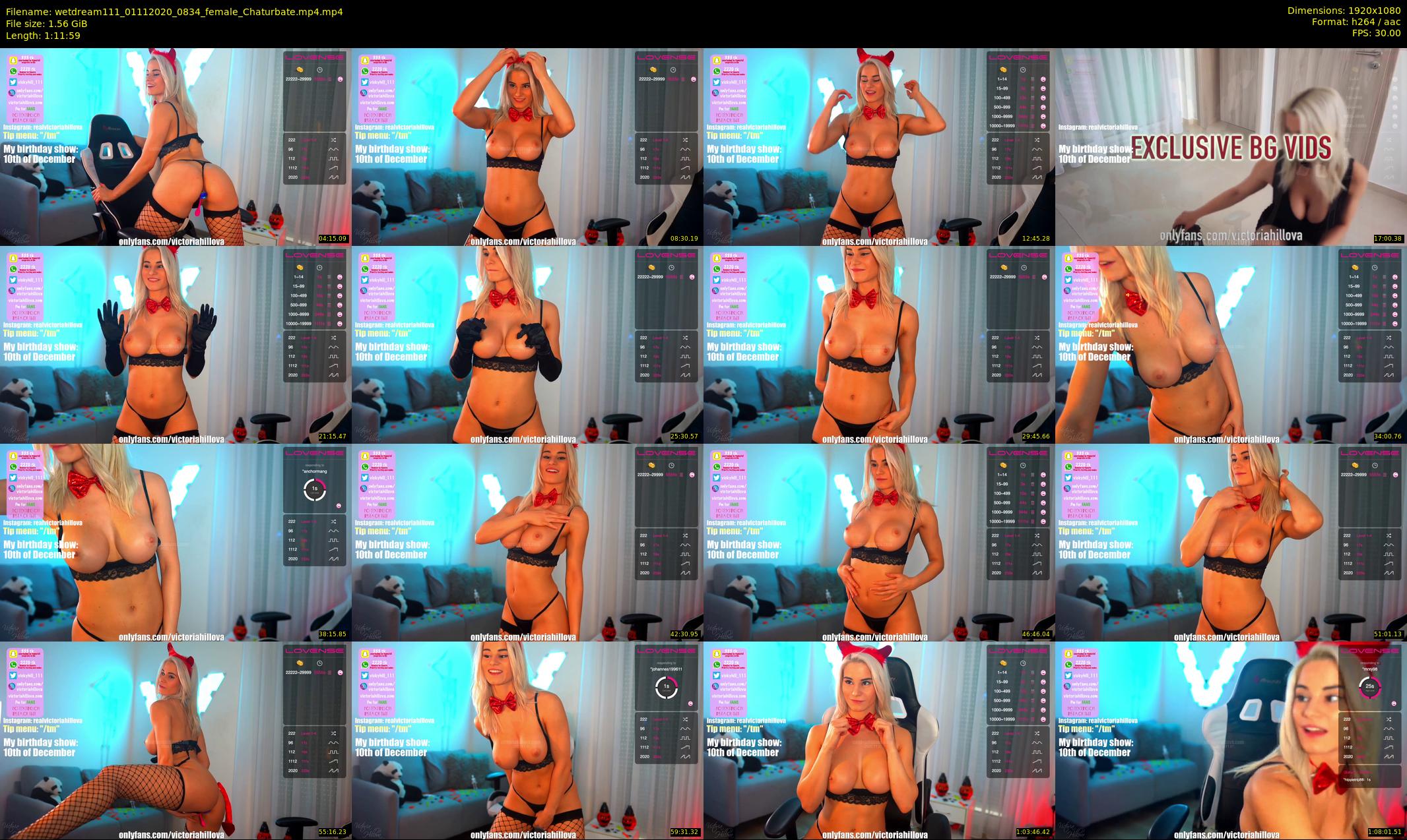 wetdream111 — 72 minute Chaturbate couple cam show recording, 1080p, Nov 1, 2020