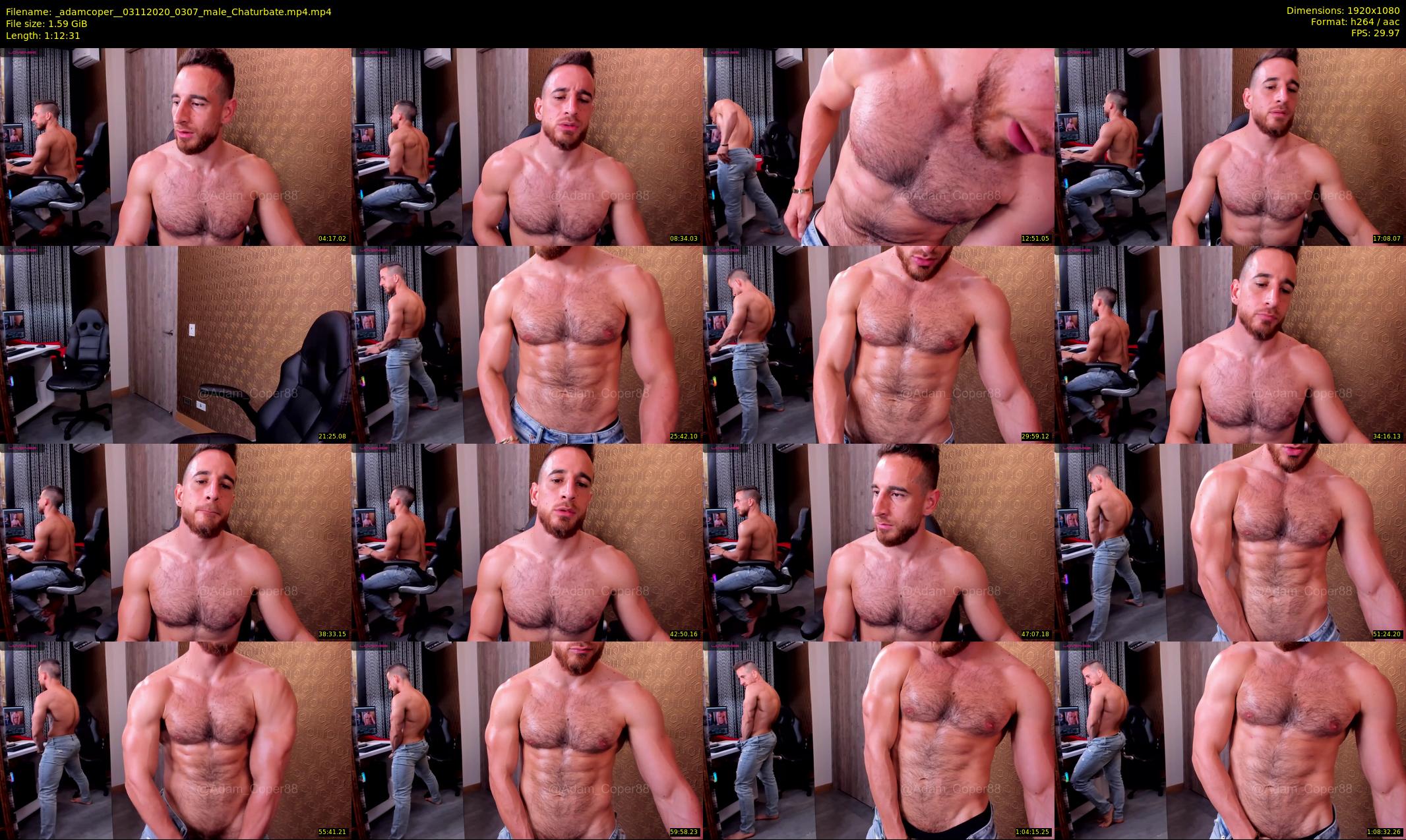 _adamcoper_ — 73 minute Chaturbate male cam show recording, 1080p, Nov 3, 2020