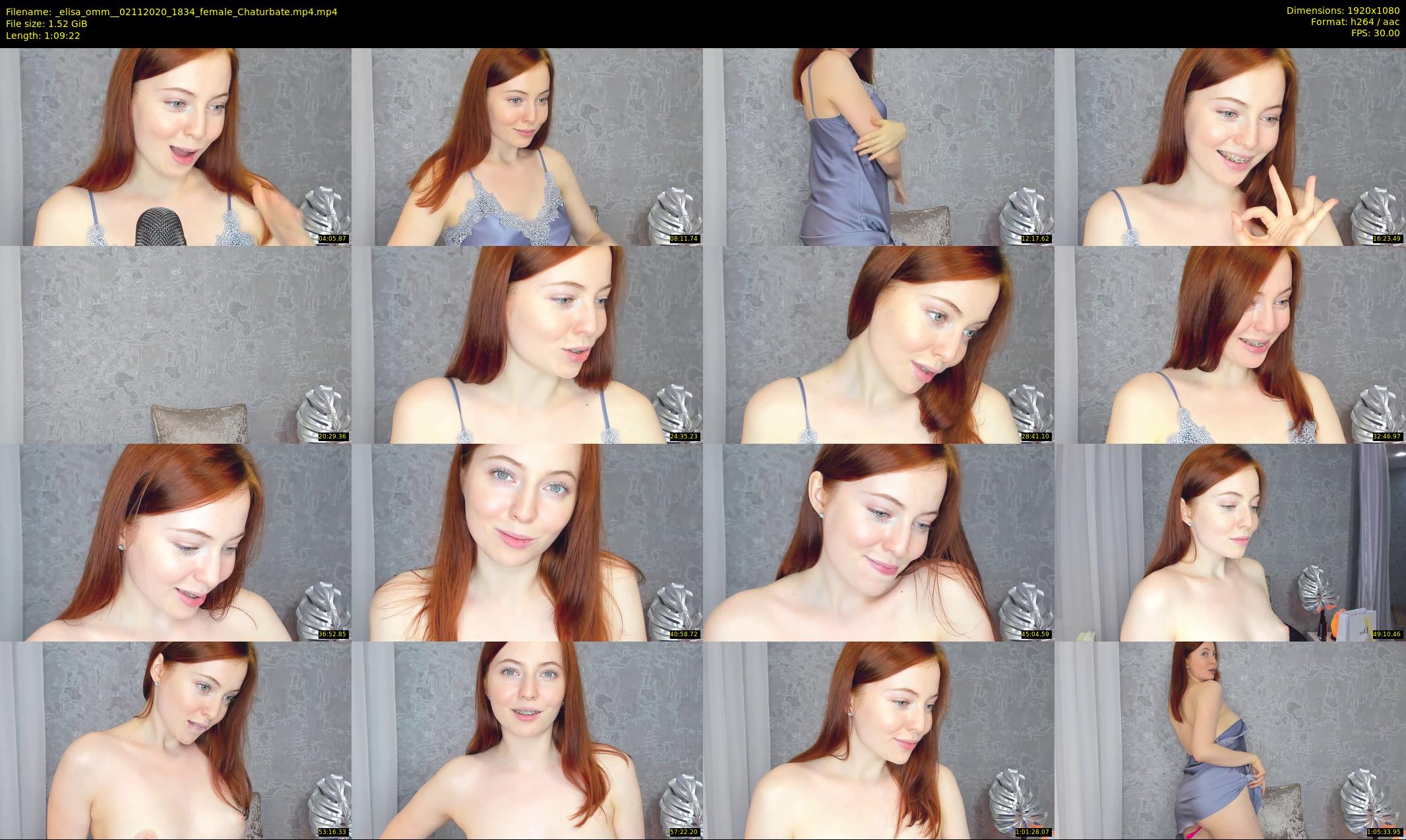 _elisa_omm_ — 70 minute Chaturbate female cam show recording, 1080p, Nov 2, 2020