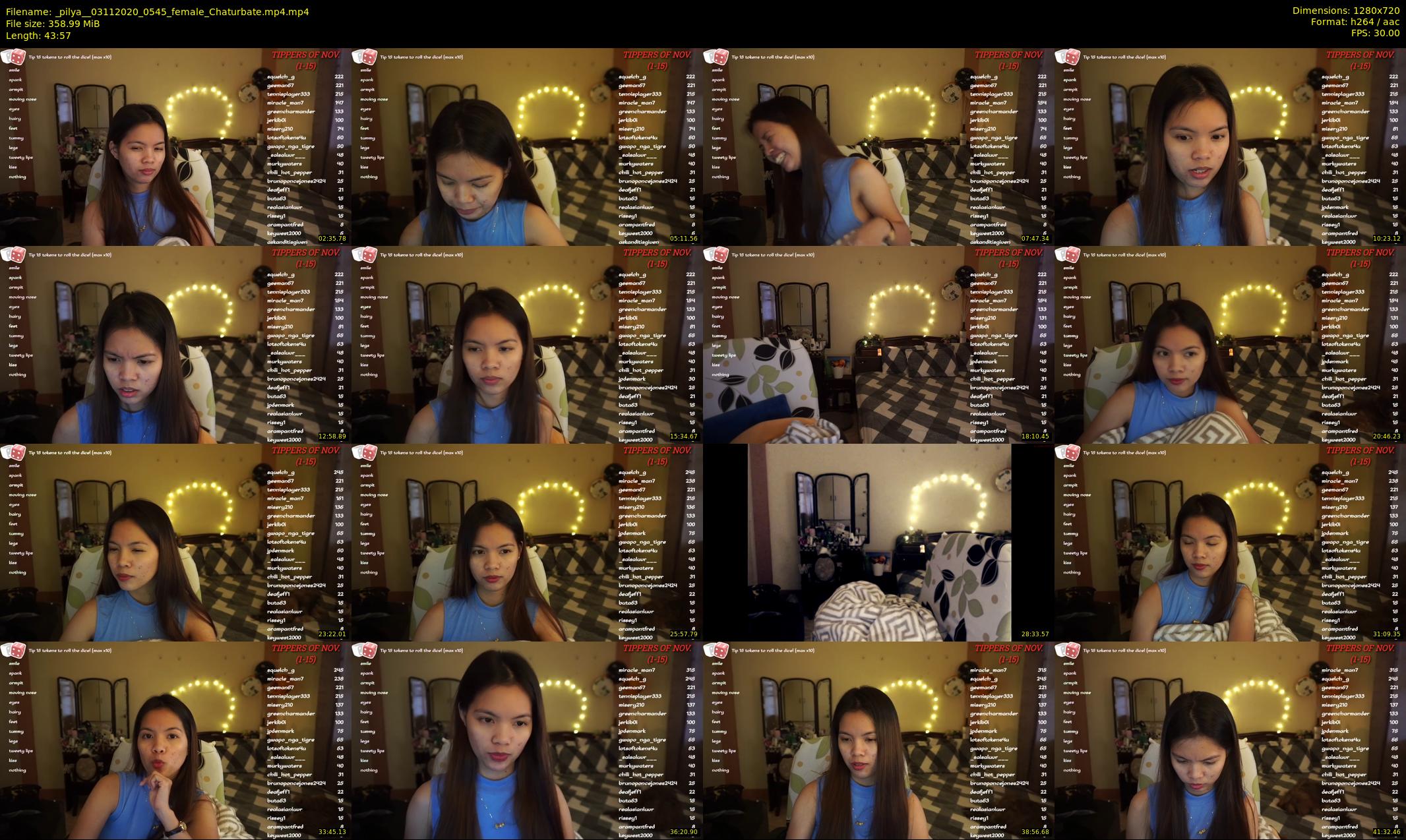 _pilya_ — 44 minute Chaturbate female cam show recording, 720p, Nov 3, 2020