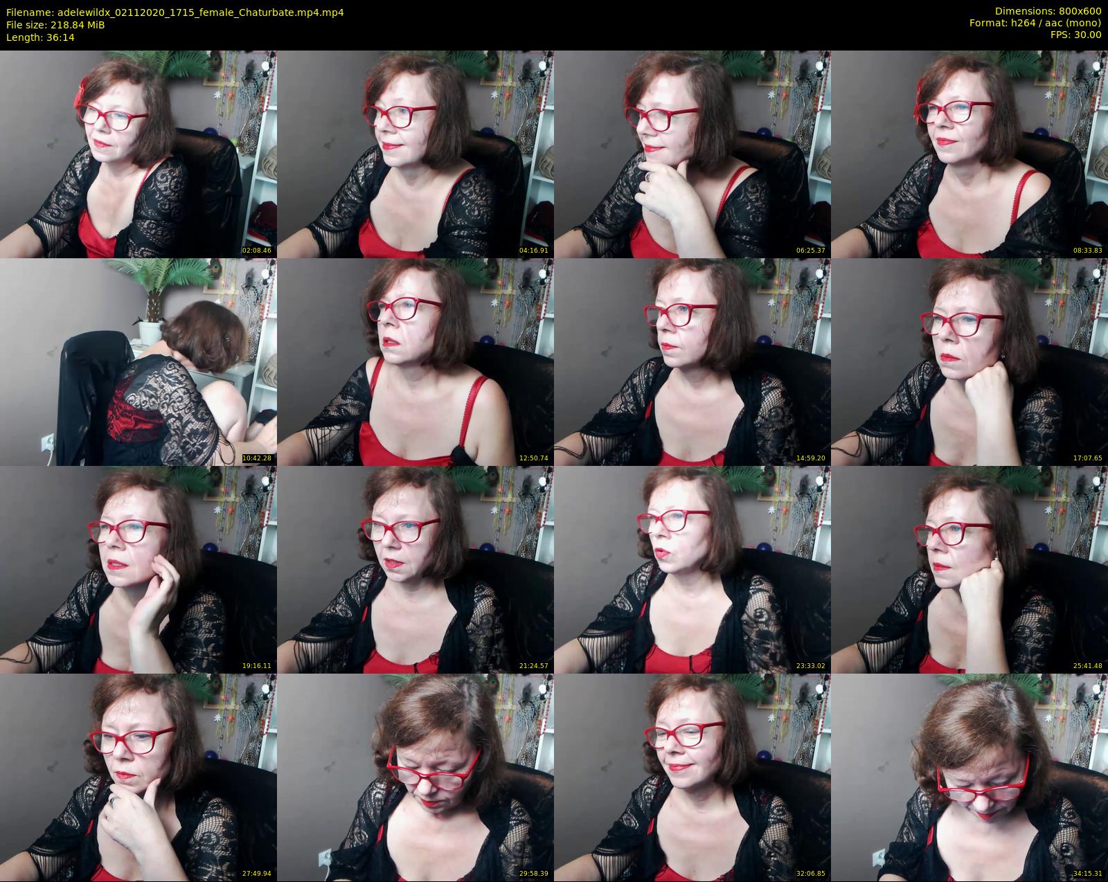 adelewildx — 37 minute Chaturbate female cam show recording, 480p, Nov 2, 2020