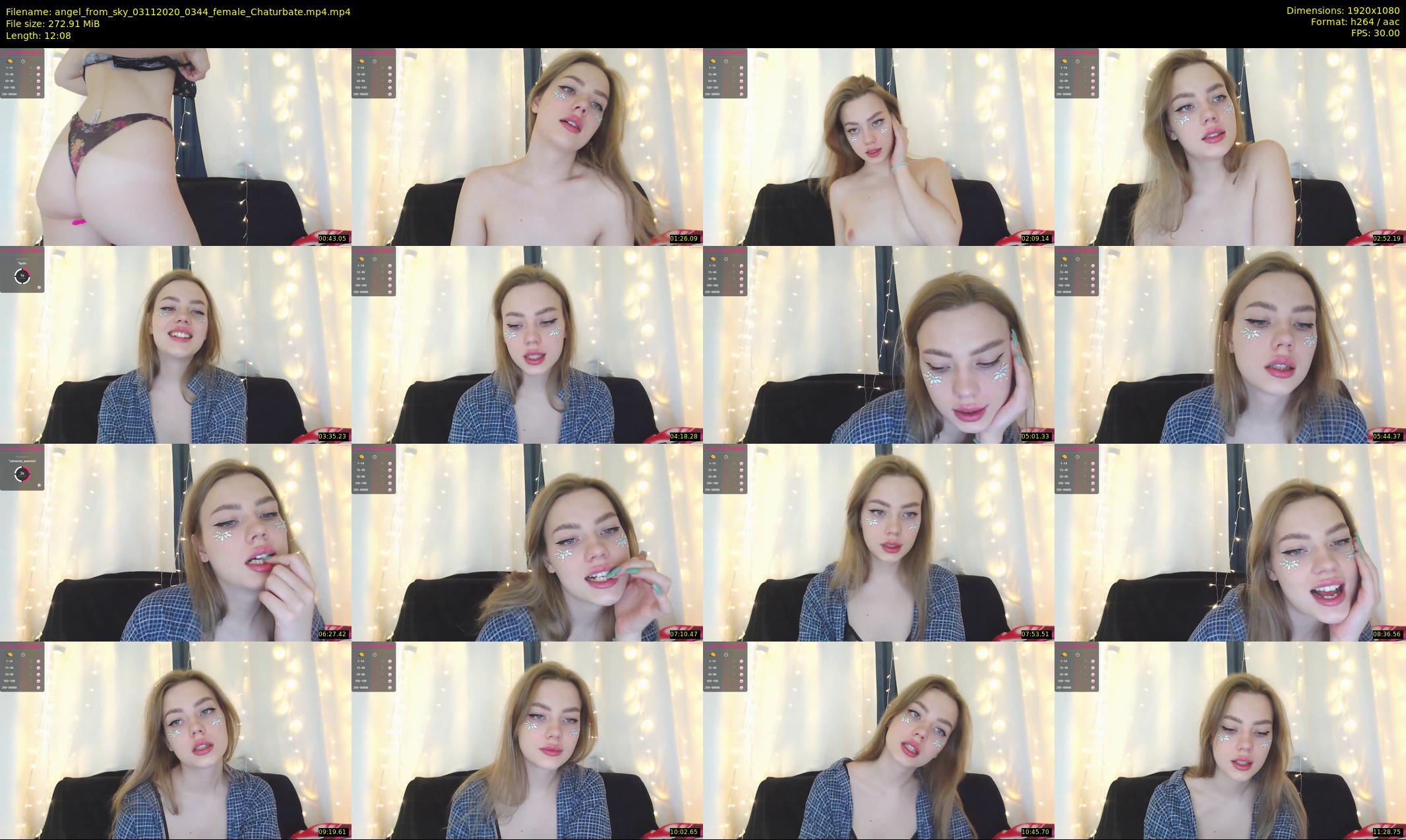 angel_from_sky — 13 minute Chaturbate female cam show recording, 1080p, Nov 3, 2020