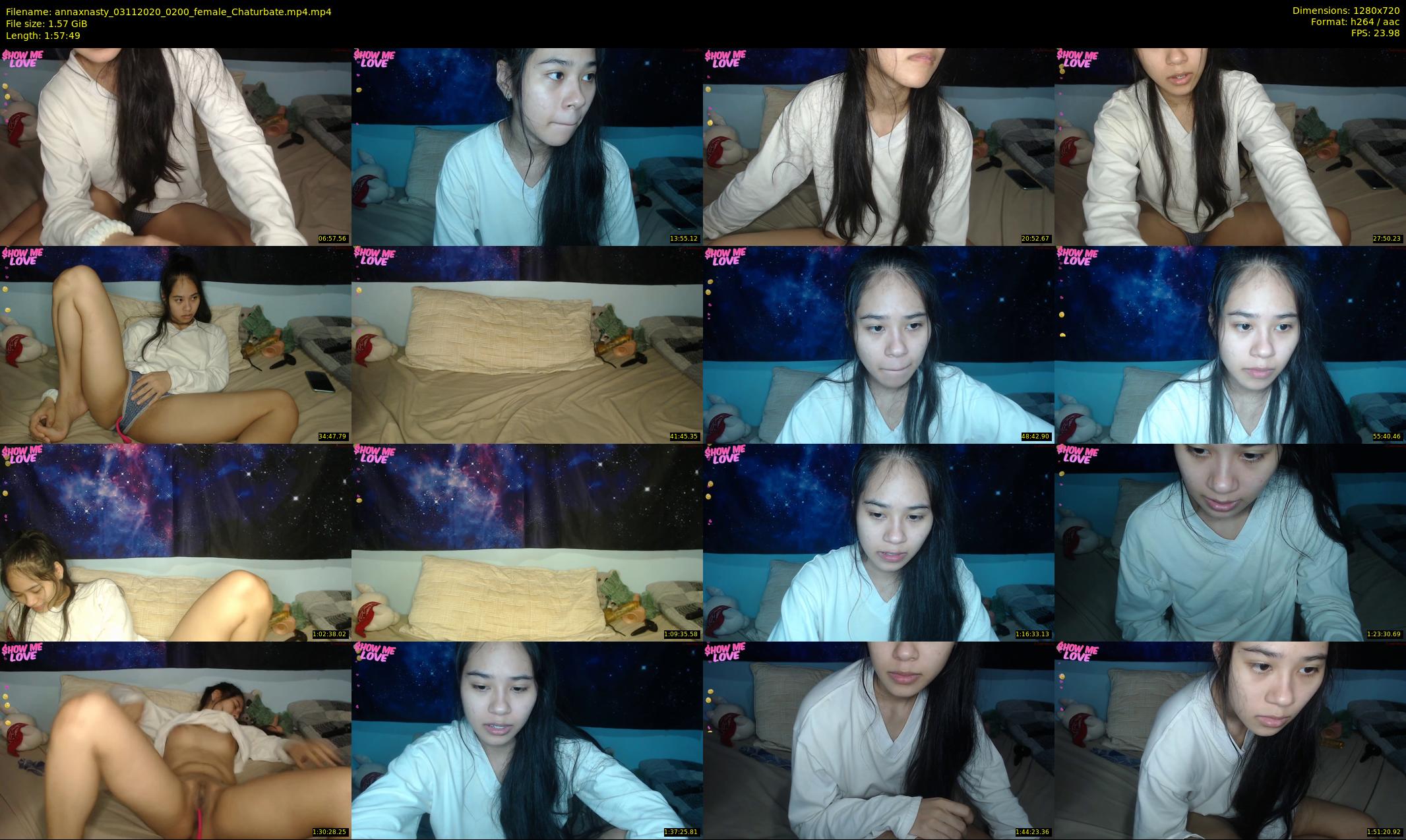 annaxnasty — 118 minute Chaturbate female cam show recording, 720p, Nov 3, 2020