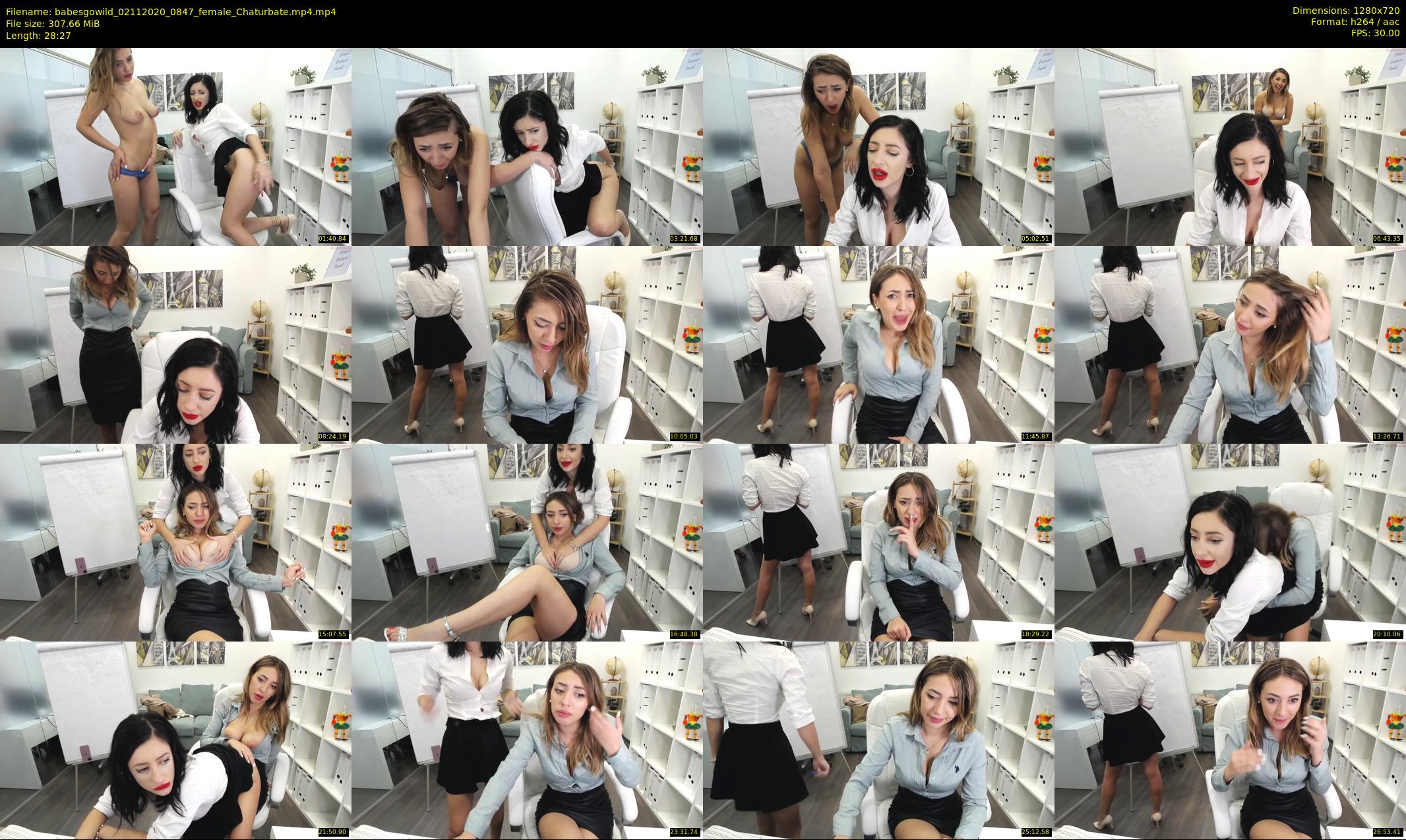babesgowild — 29 minute Chaturbate couple cam show recording, 720p, Nov 2, 2020