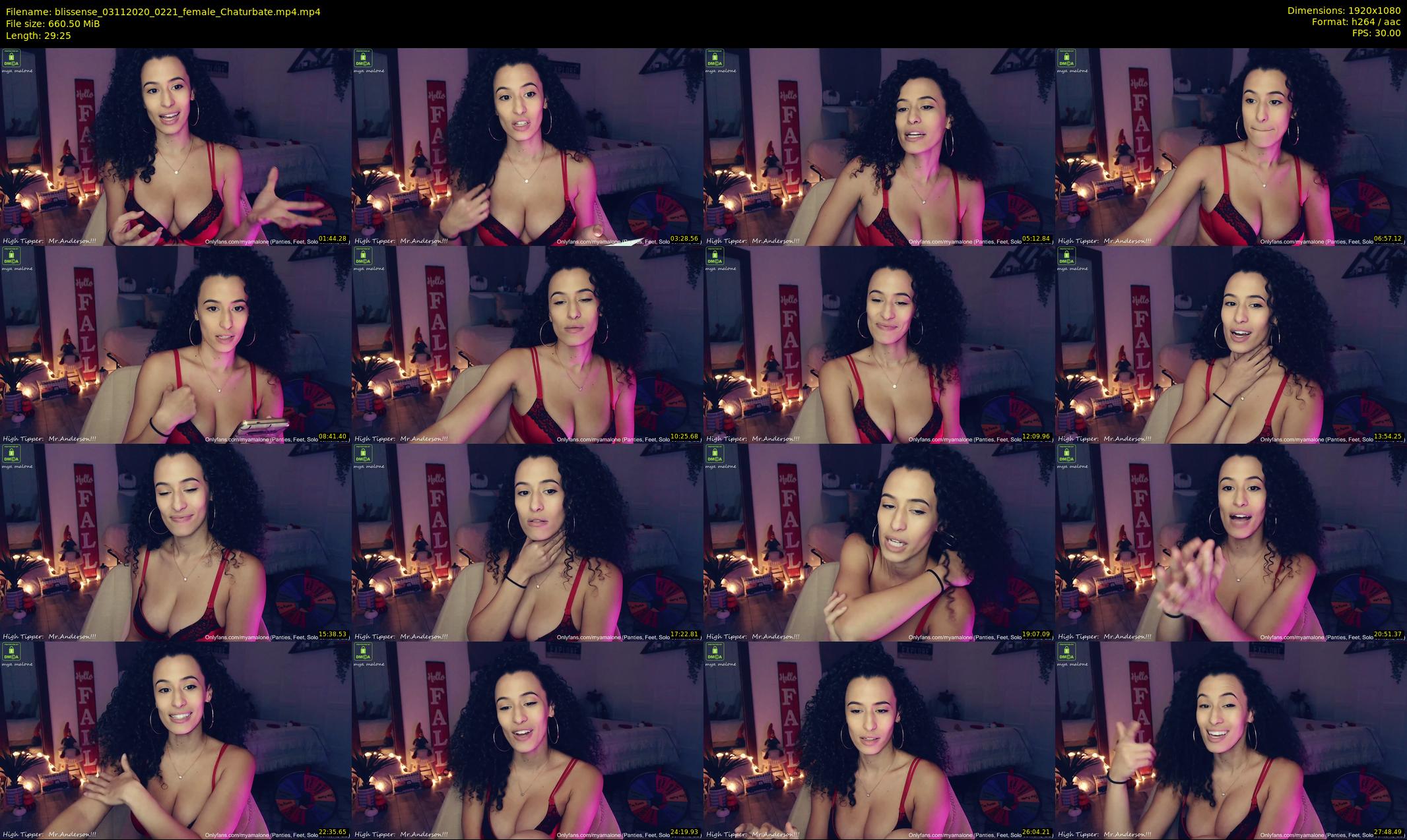 blissense — 30 minute Chaturbate female cam show recording, 1080p, Nov 3, 2020
